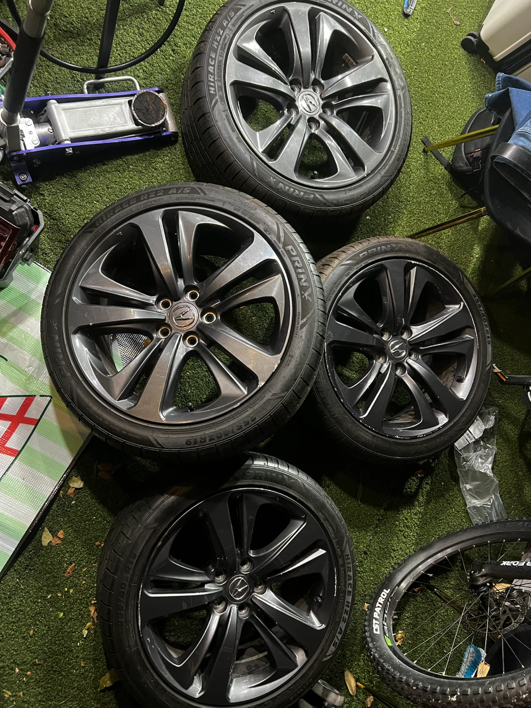 Acura 19-inch Alloy Wheels with Prinx Tires