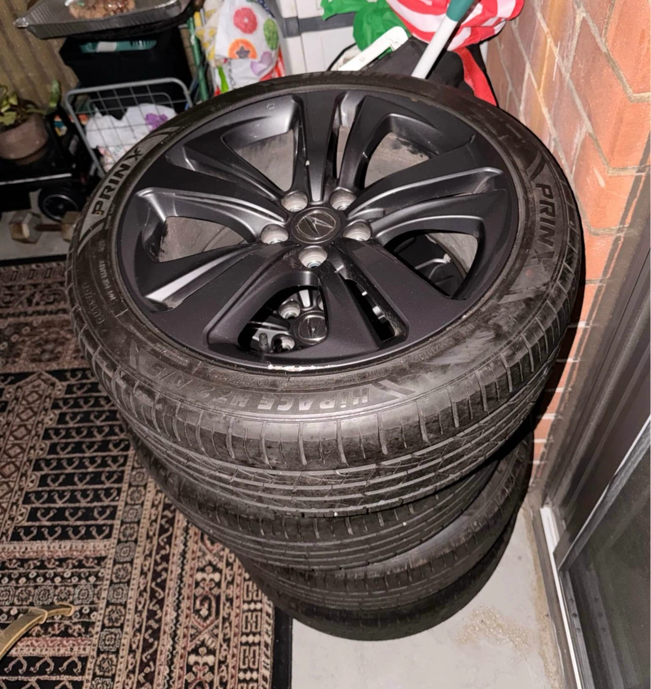 Acura 19-inch Alloy Wheels with Prinx Tires - photo 4