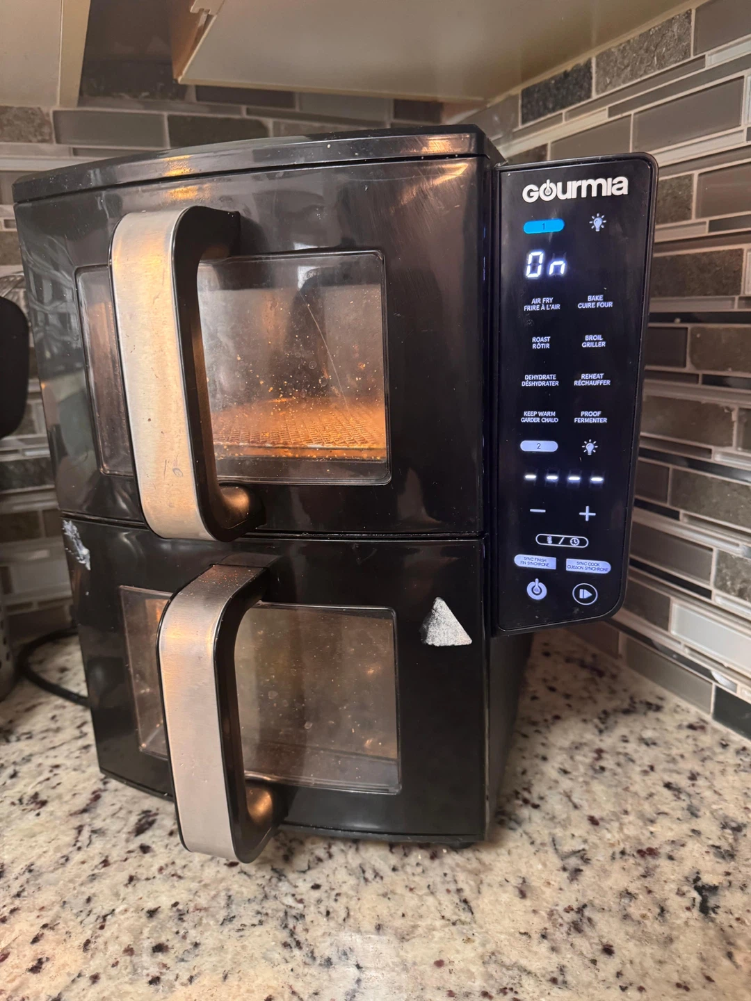 Gourmia Dual Basket Air Fryer