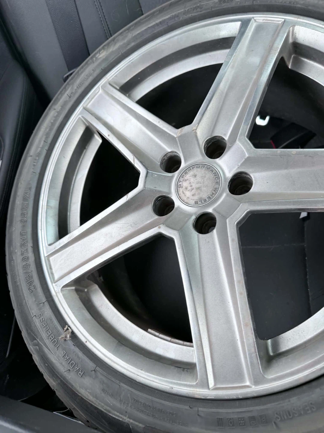 Set of 17-inch DT Performance Wheels and Tires - photo 3