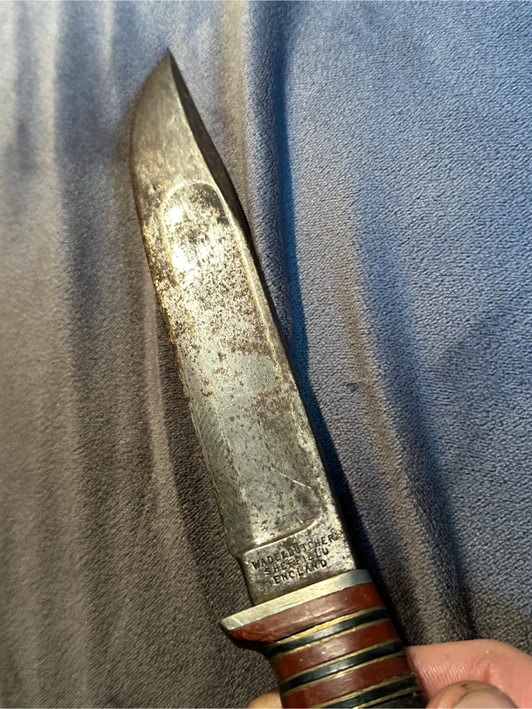 Vintage 1920s Wade & Butcher Boone Hunting Knife - photo 5