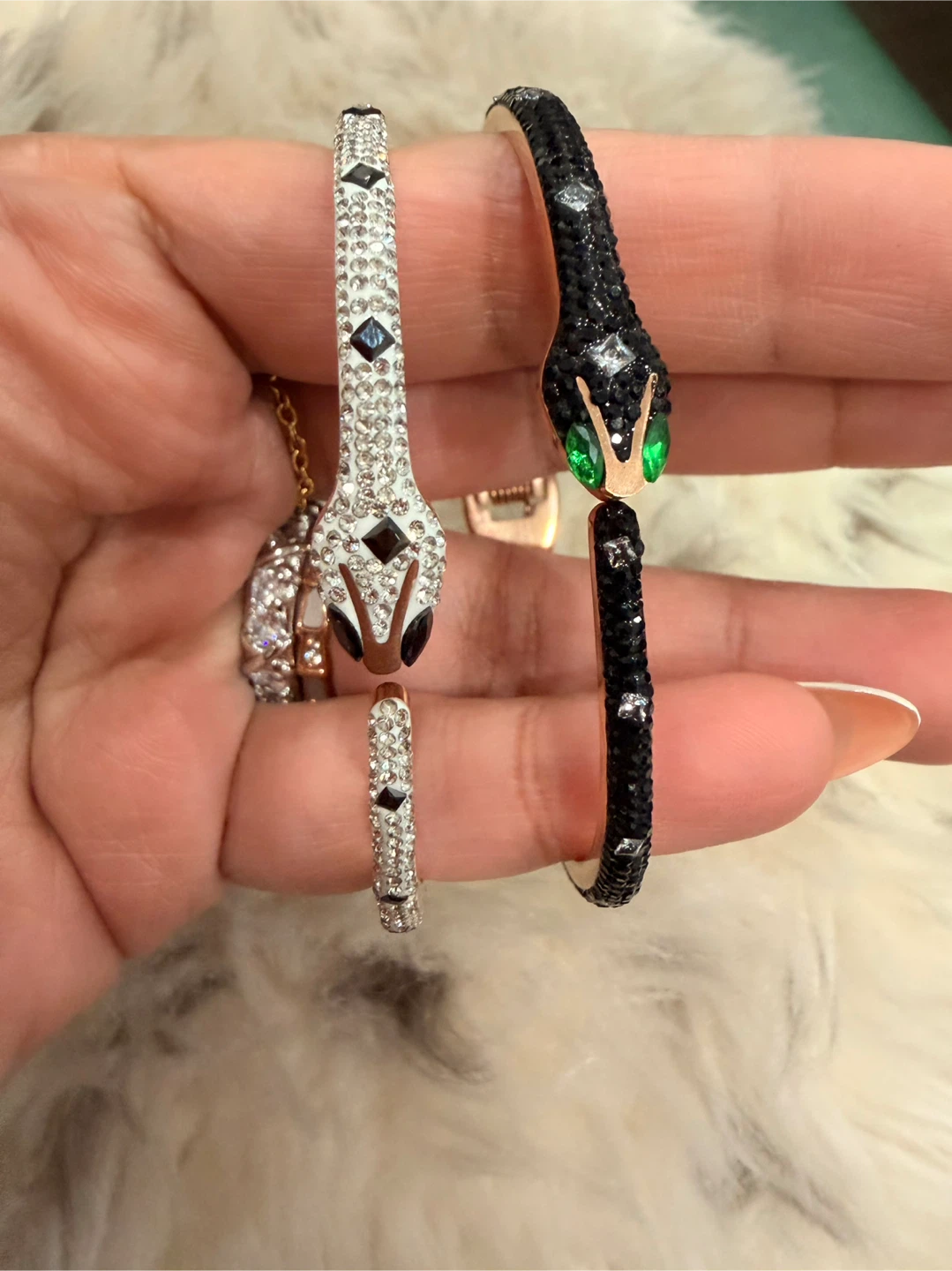 Set of Two Snake Bracelets - photo 2