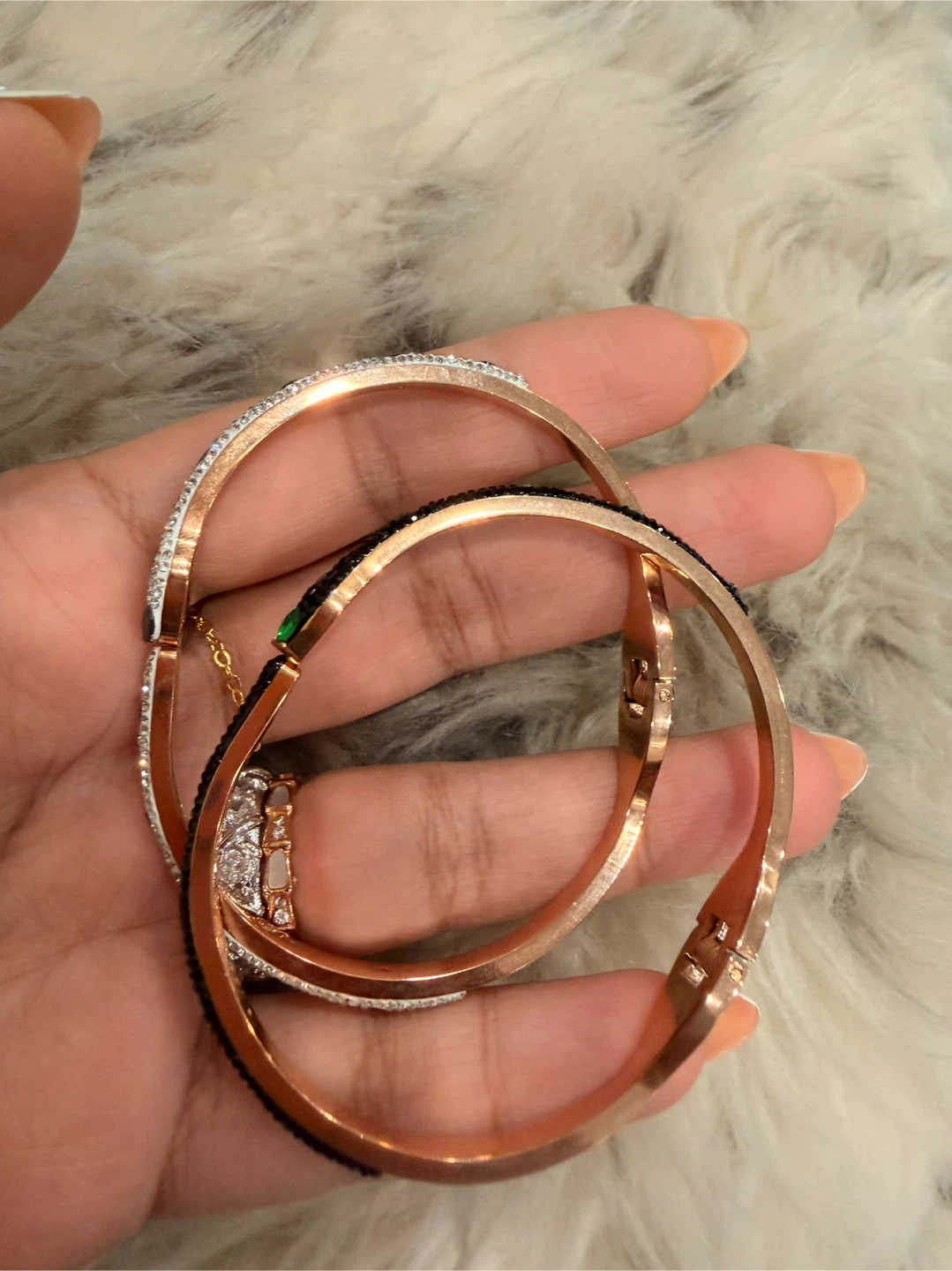 Set of Two Snake Bracelets - photo 3