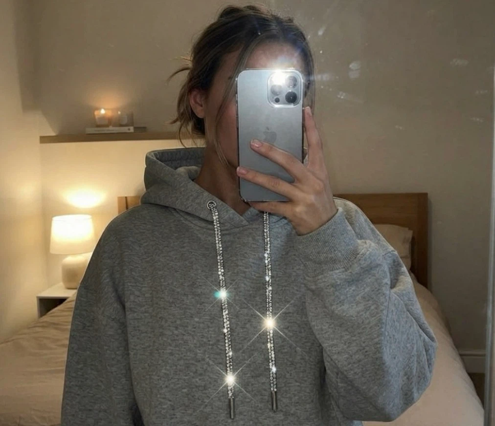 Rhinestone Drawstring✨ - photo 2