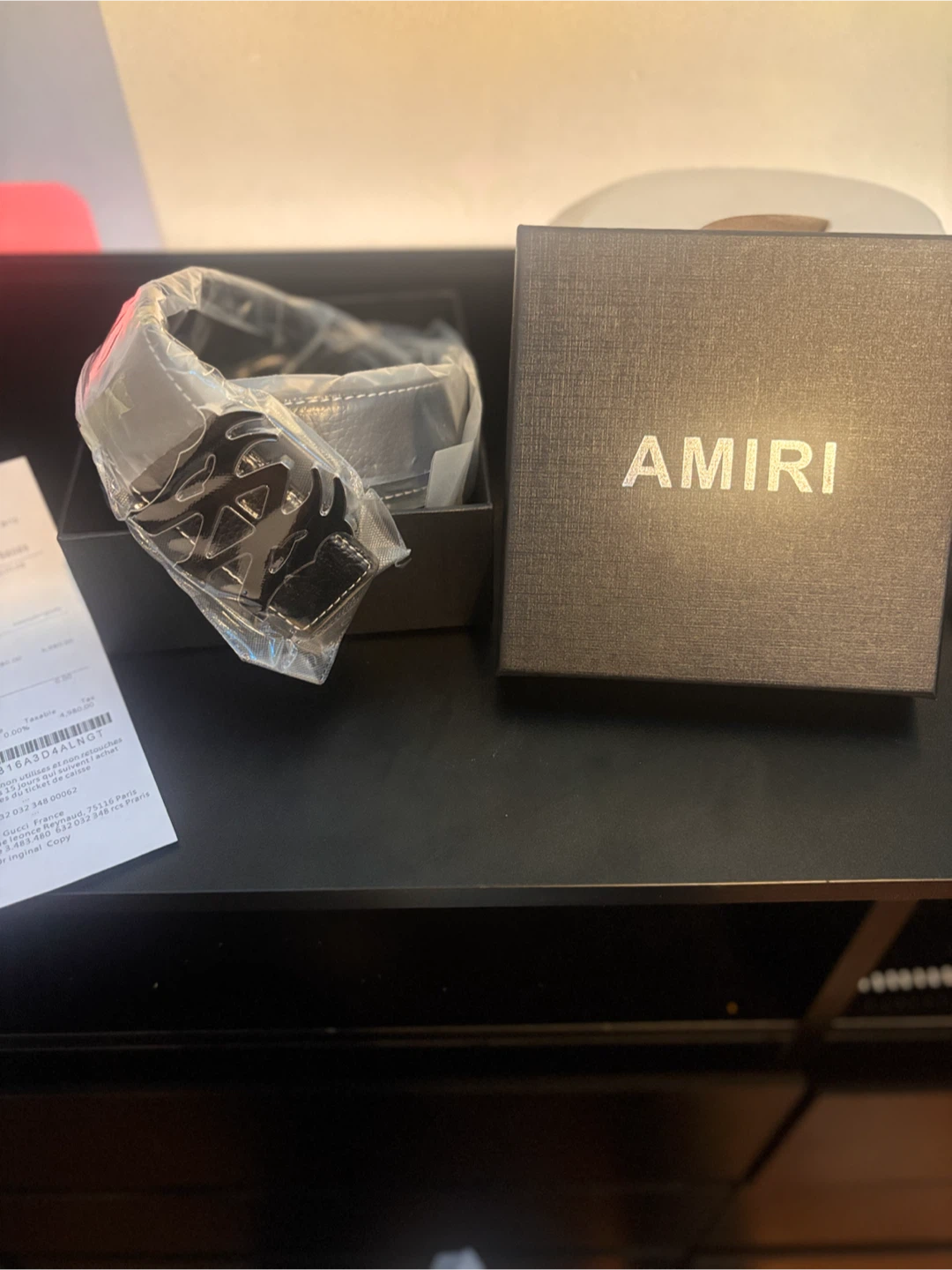AMIRI Leather Belt - photo 2