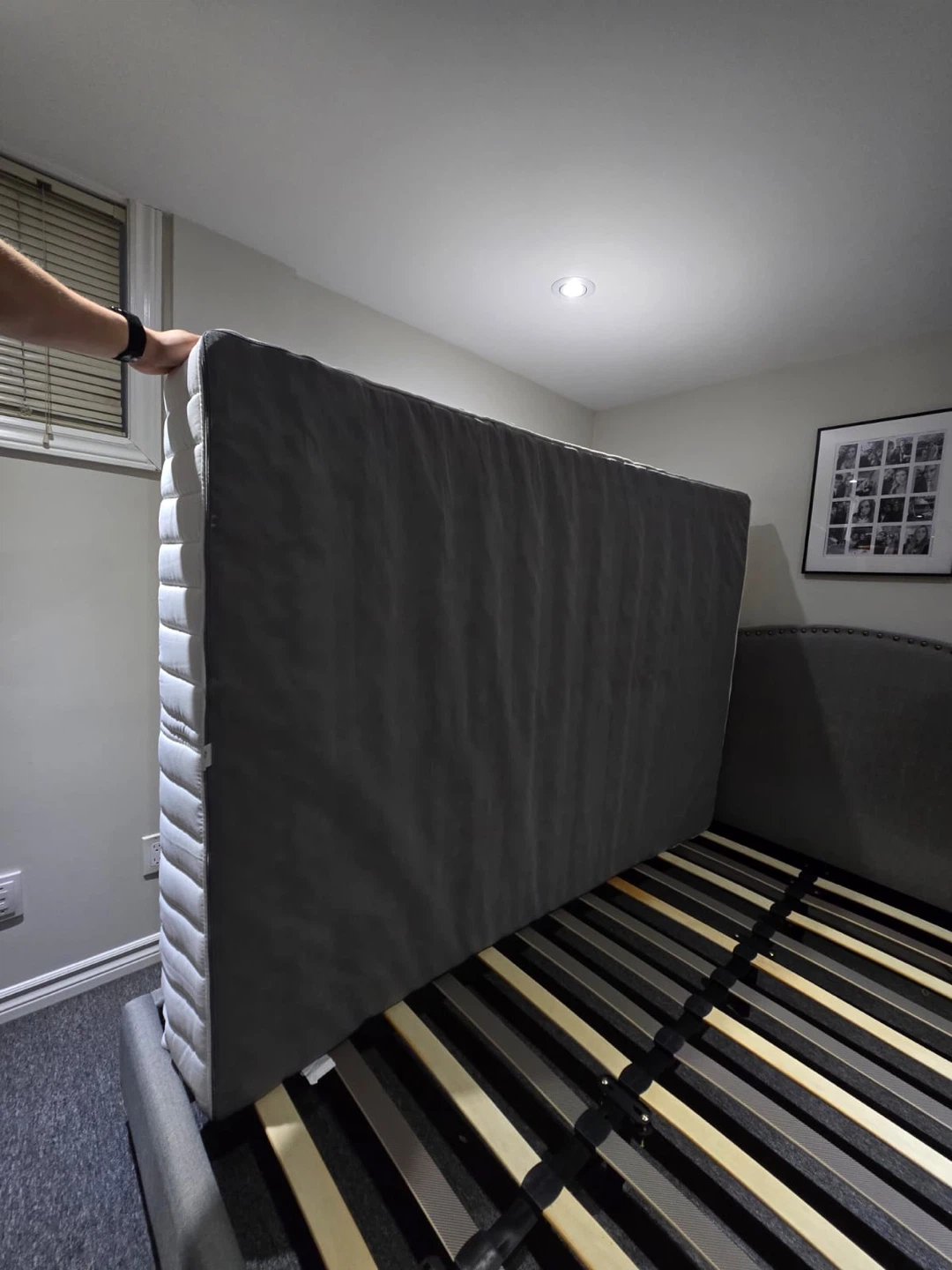mattress, firm/white, full - photo 2