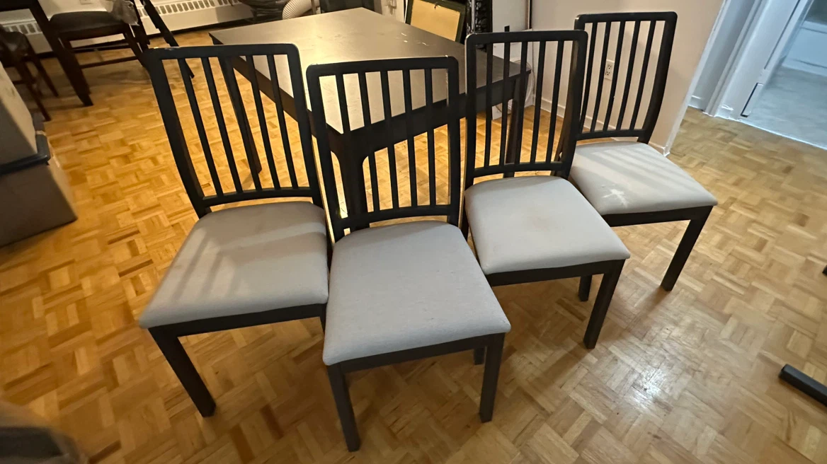 IKEA Dining Table and 4 Chairs - photo 2