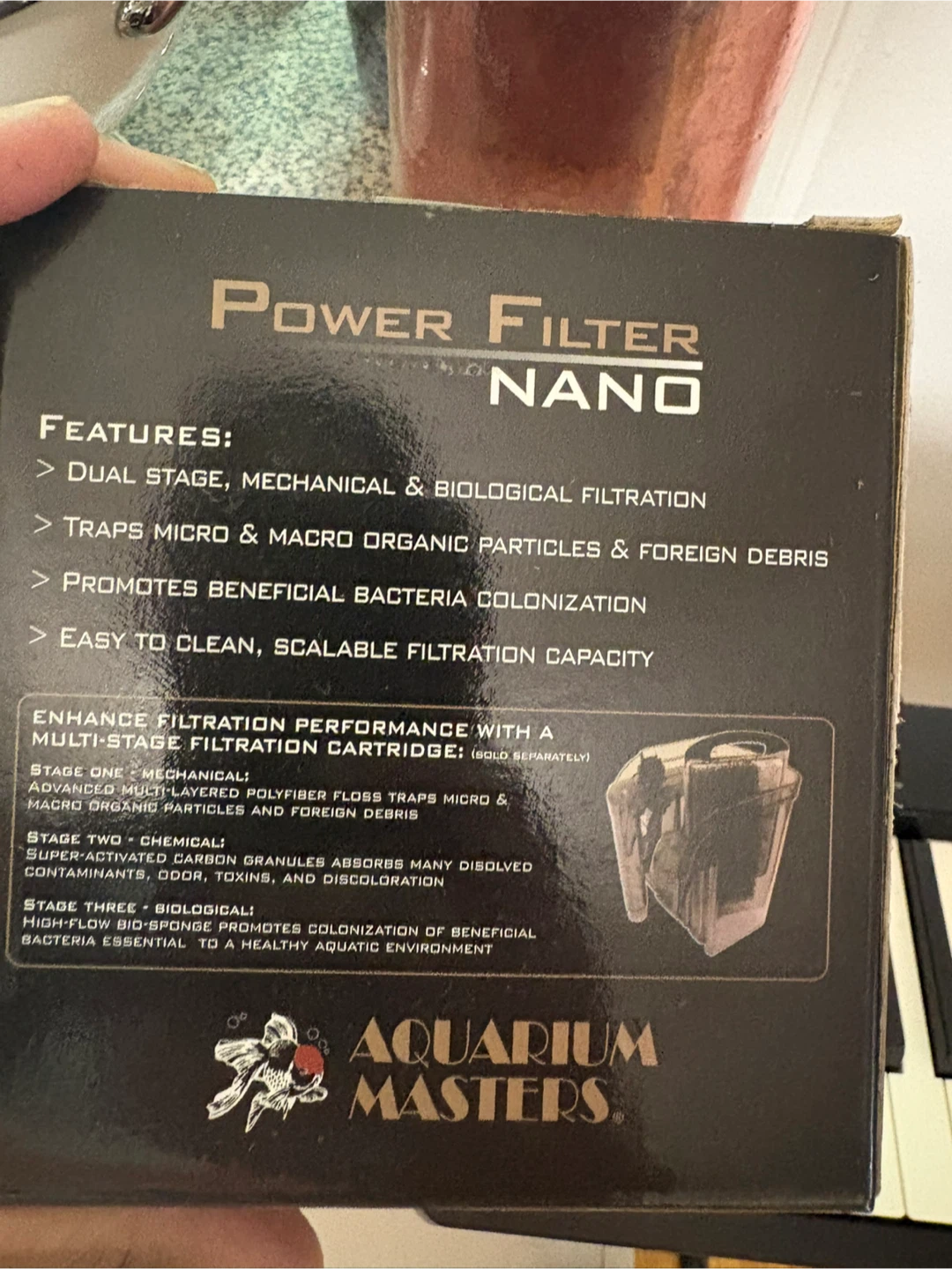Aquarium Masters Nano Power Filter - photo 3