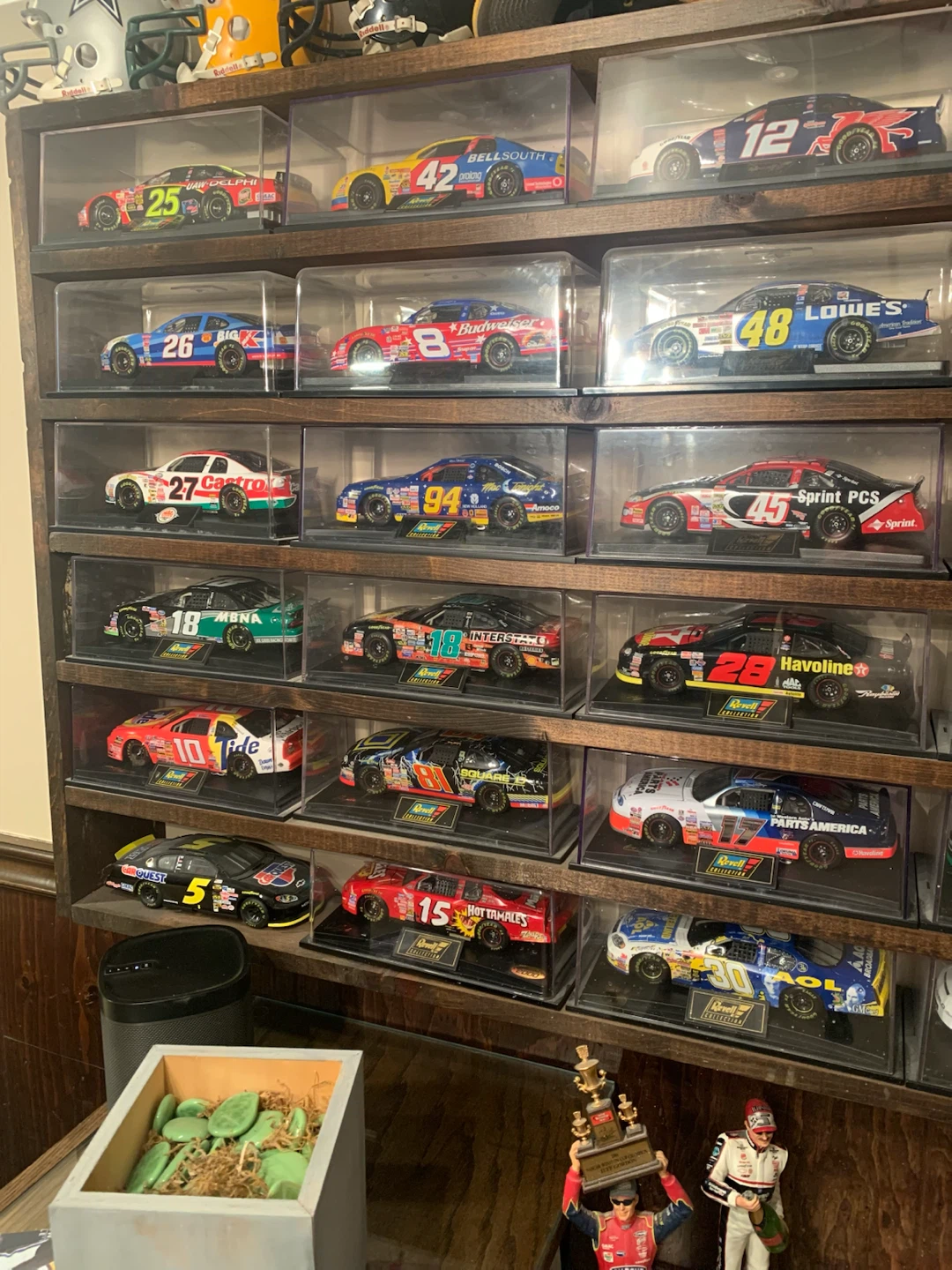 Large Collection of Revell NASCAR Diecast Cars