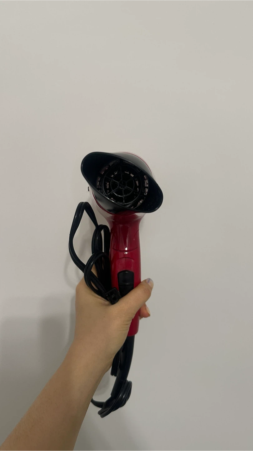 (used) Conair foldable red hair dryer - photo 3
