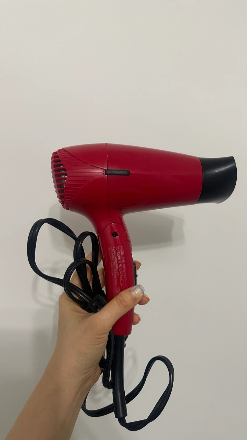 (used) Conair foldable red hair dryer - photo 4