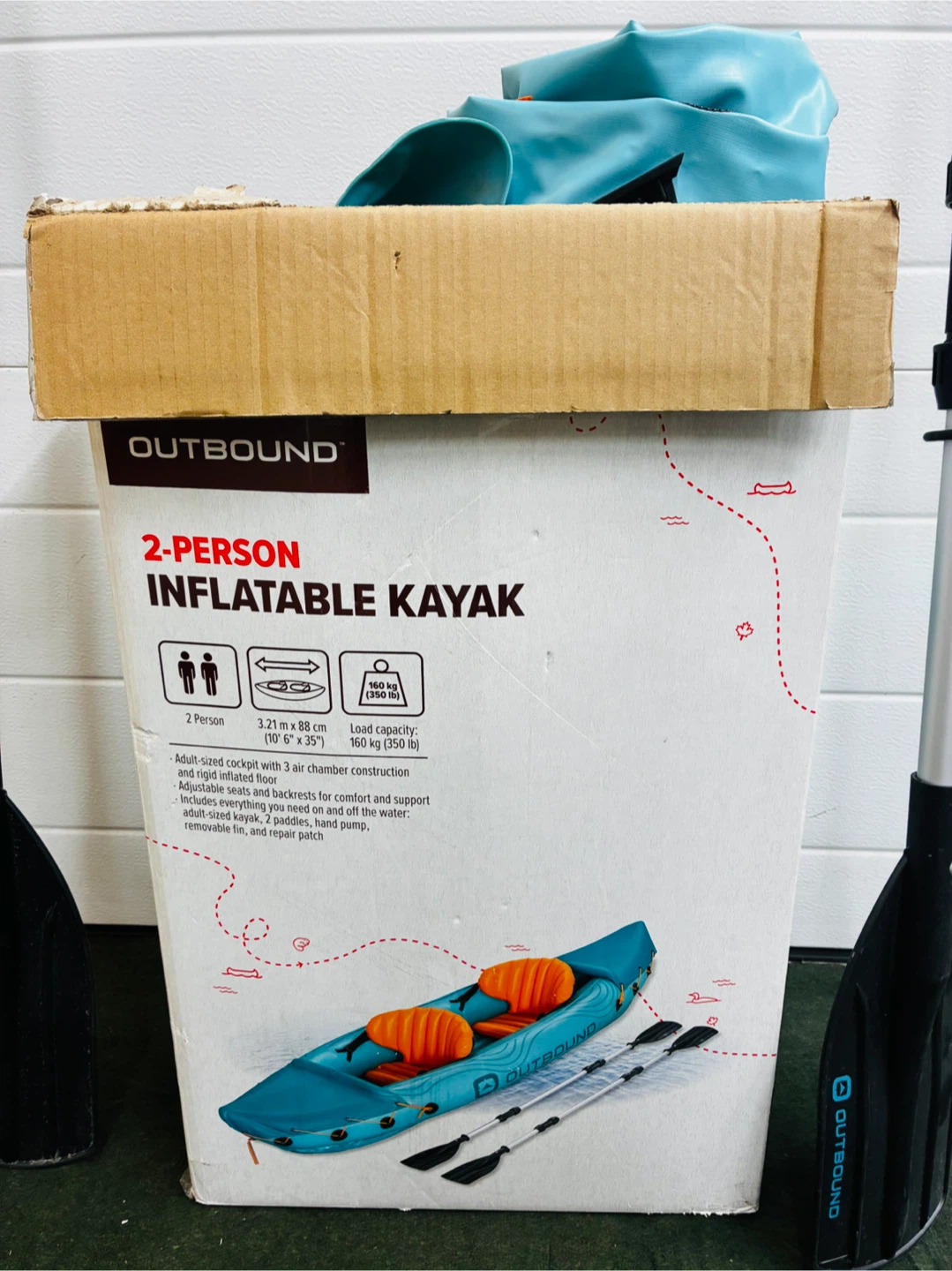 Outbound 2-Person Inflatable Kayak - photo 3
