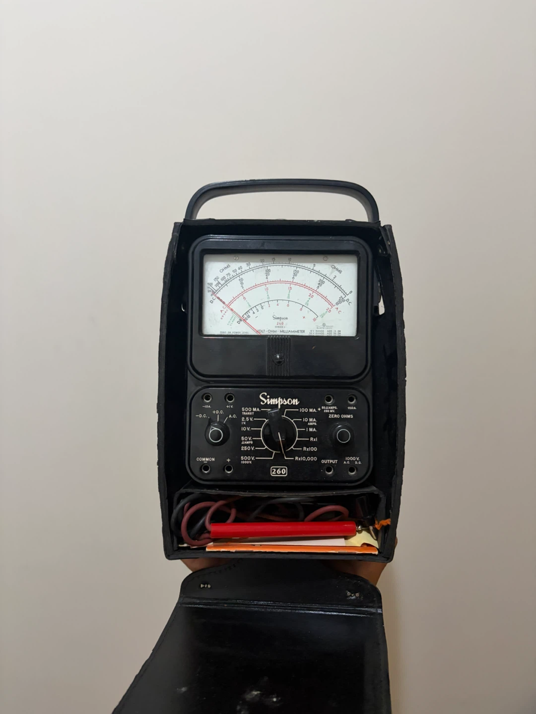 Vintage Simpson 260 Volt-Ohm-Milliammeter