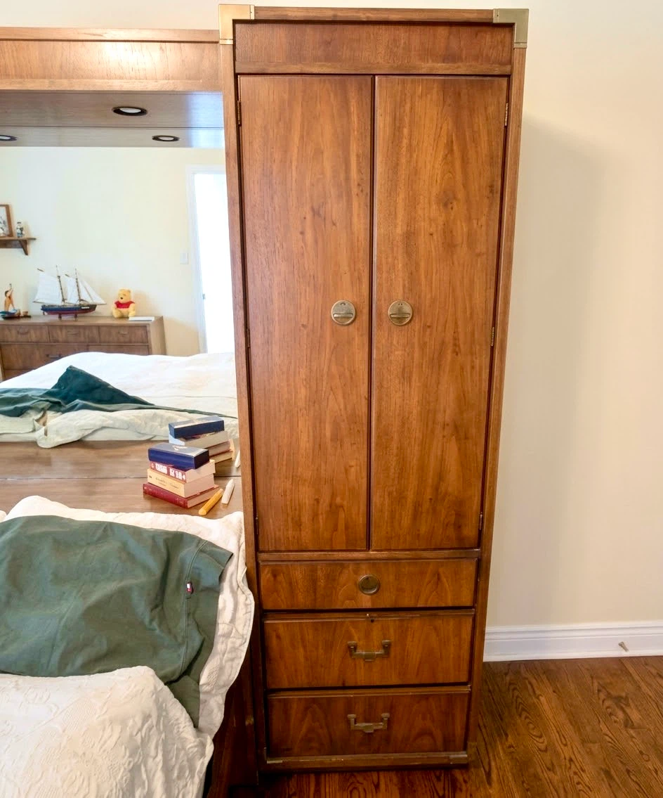 Thomasville Huntley MCM Queen Bedroom Set 1970 - photo 2