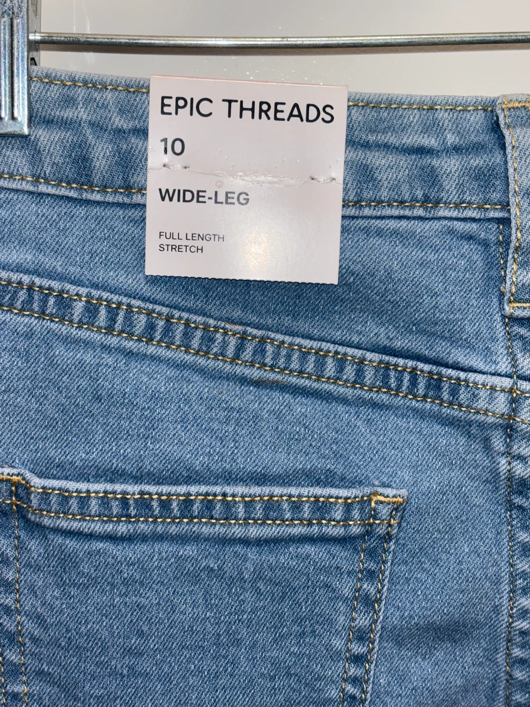Epic Threads Wide-Leg Jeans, Girls Size 10 - photo 4