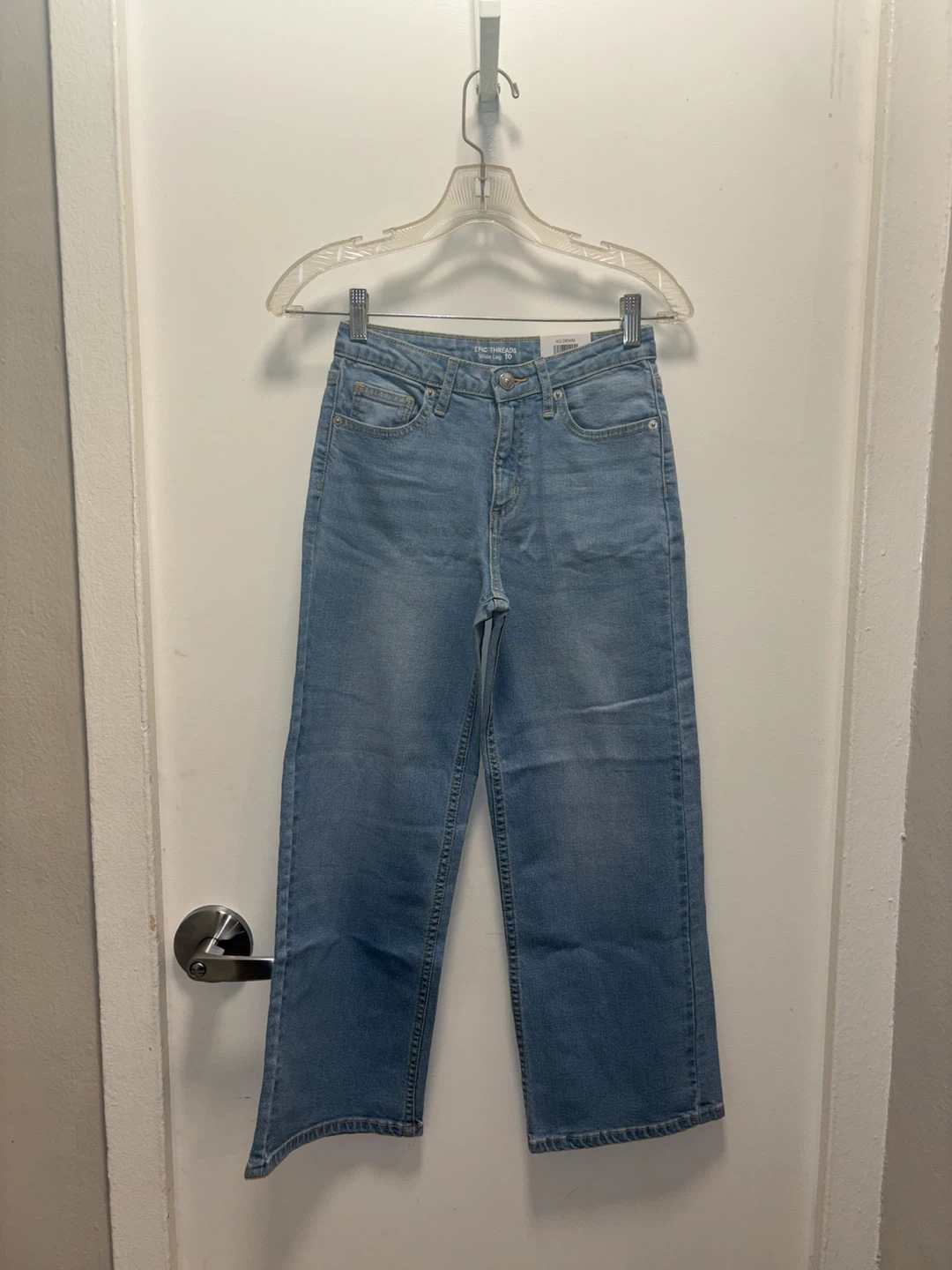 Epic Threads Wide-Leg Jeans, Girls Size 10 - photo 5