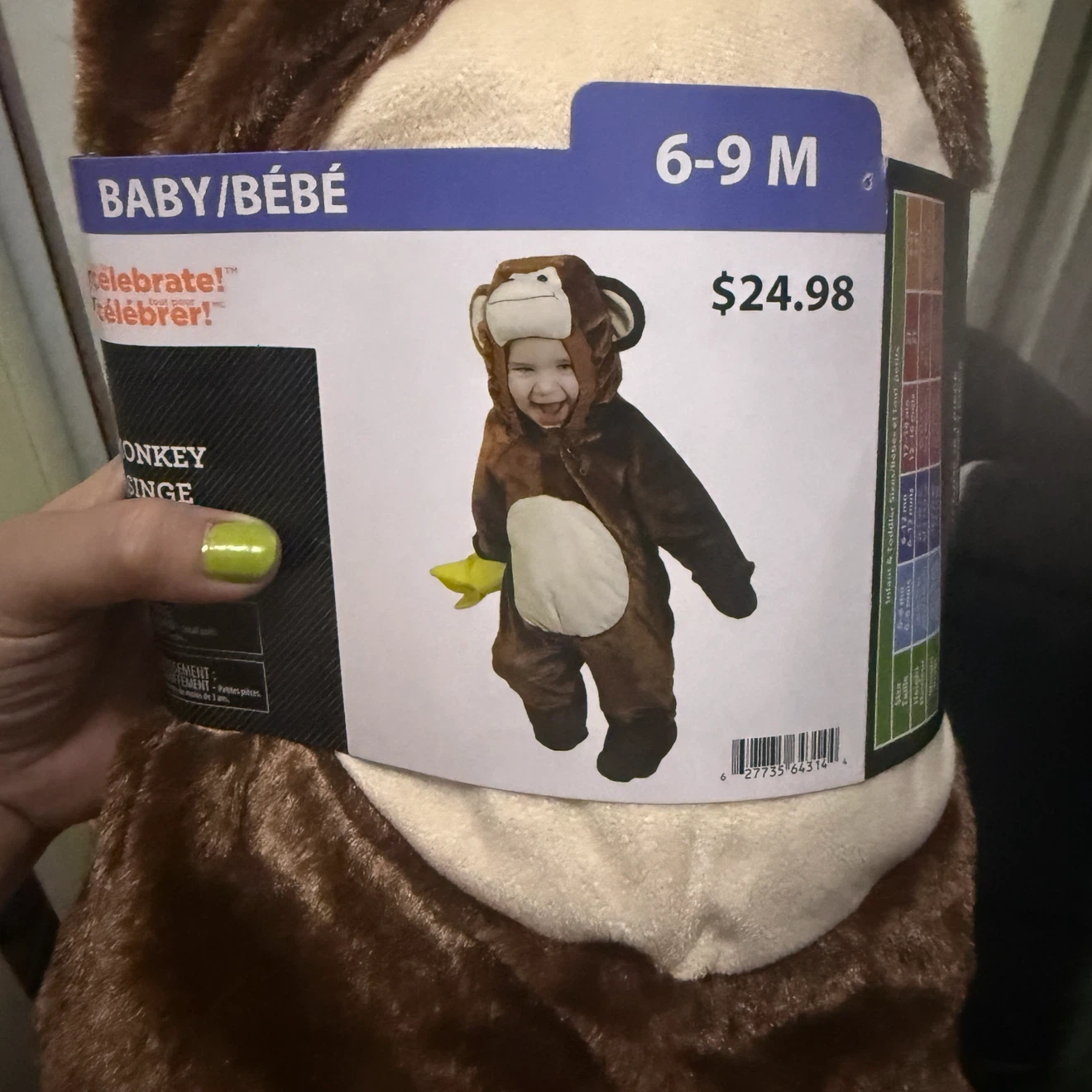 Baby Shark and Monkey Infant Halloween Costumes - photo 2