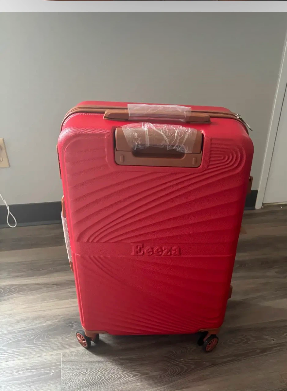 Eeeza Red Hard Shell Suitcase