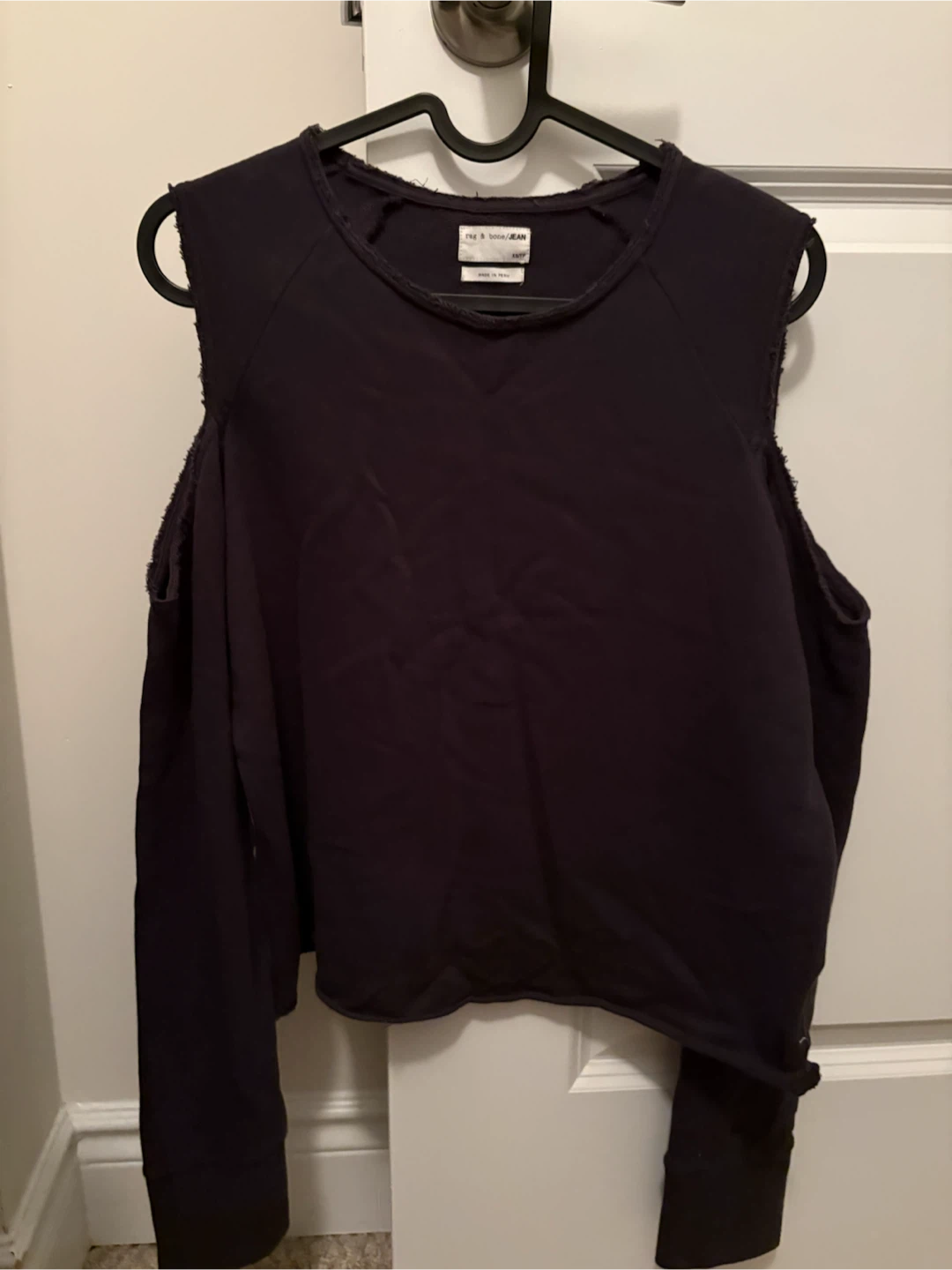 rag & bone/JEAN Cold Shoulder Top - photo 2