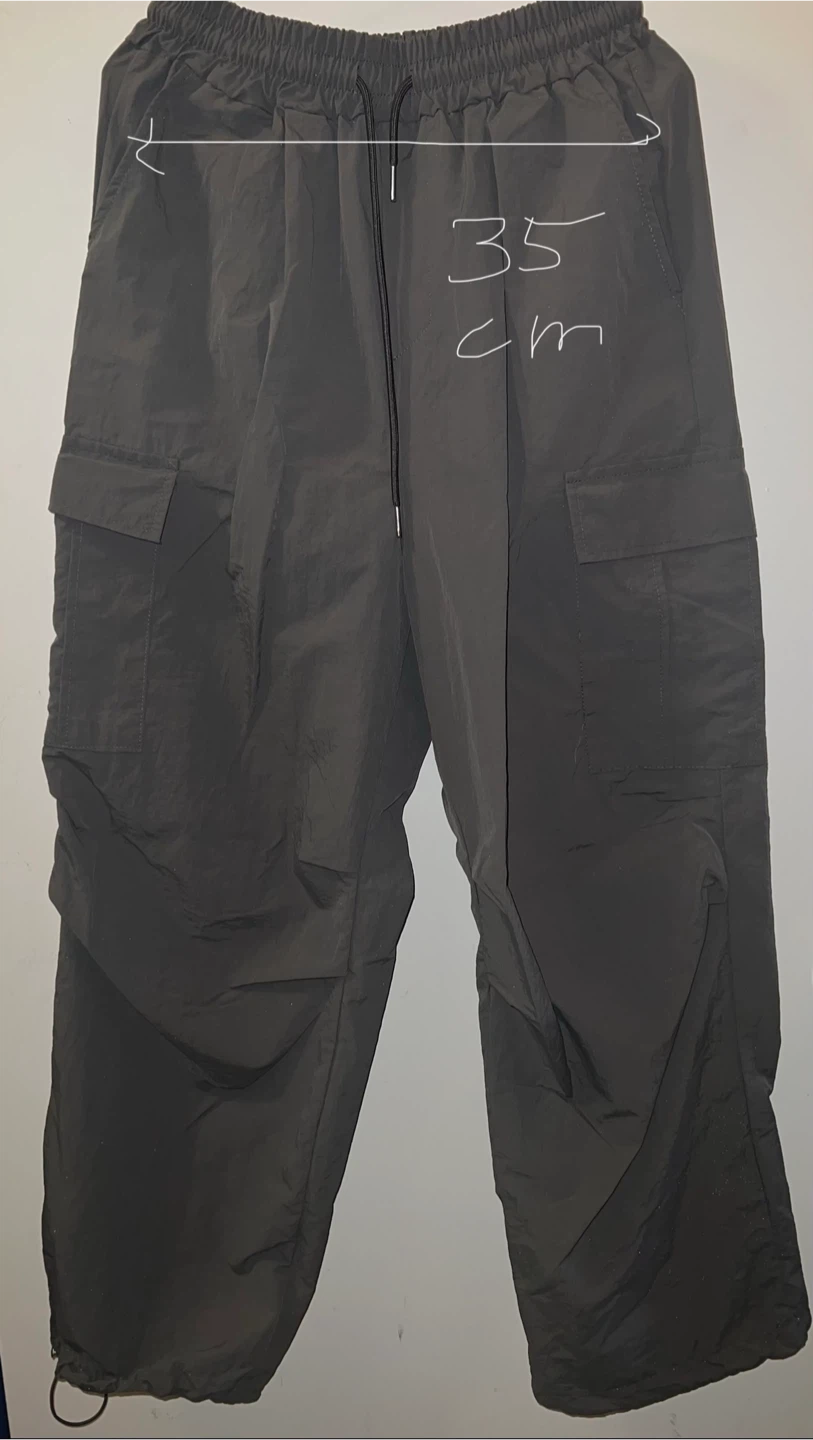 Dark Grey Cargo Trousers