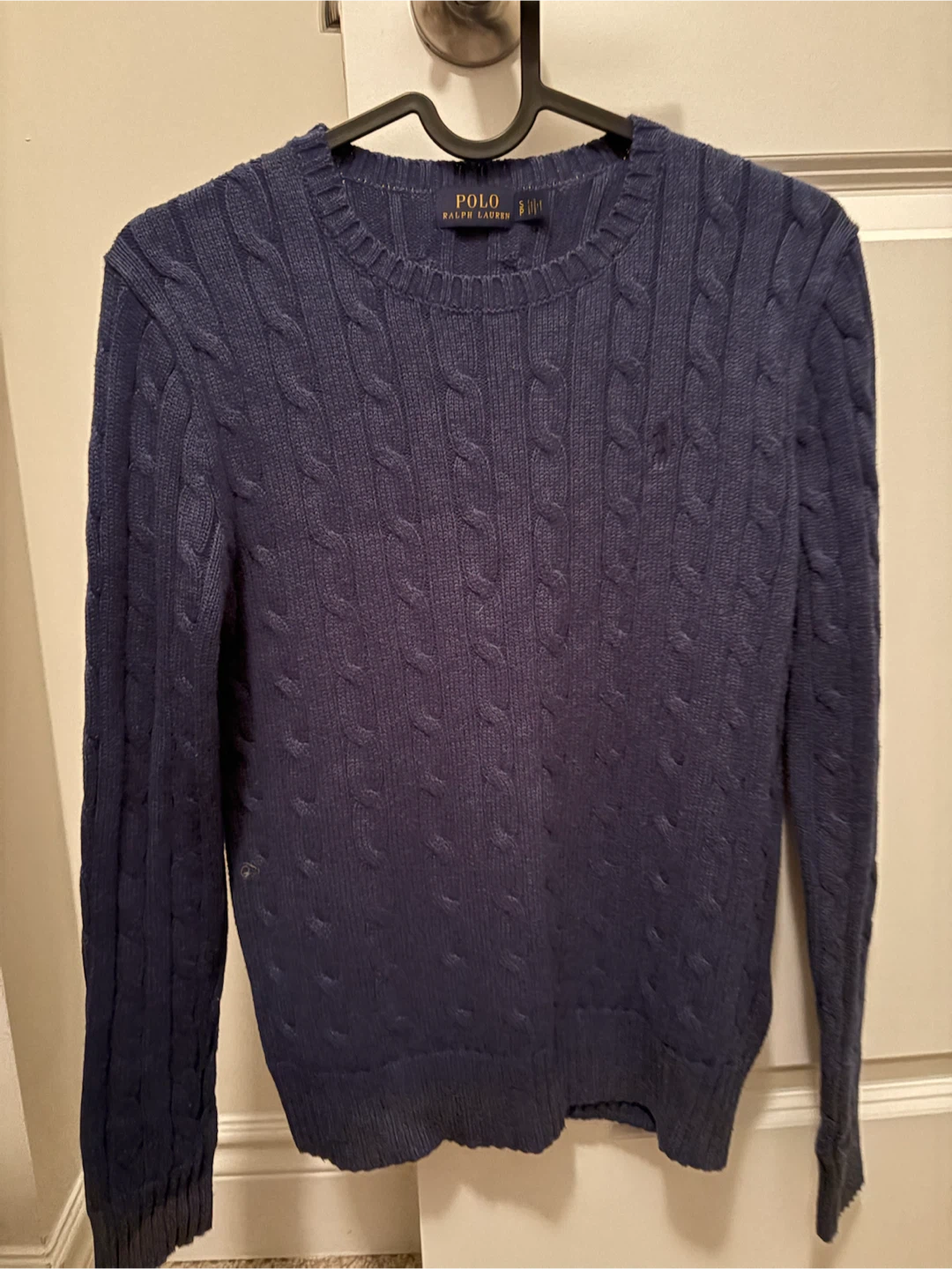 Polo Ralph Lauren Cable-Knit Sweater Navy