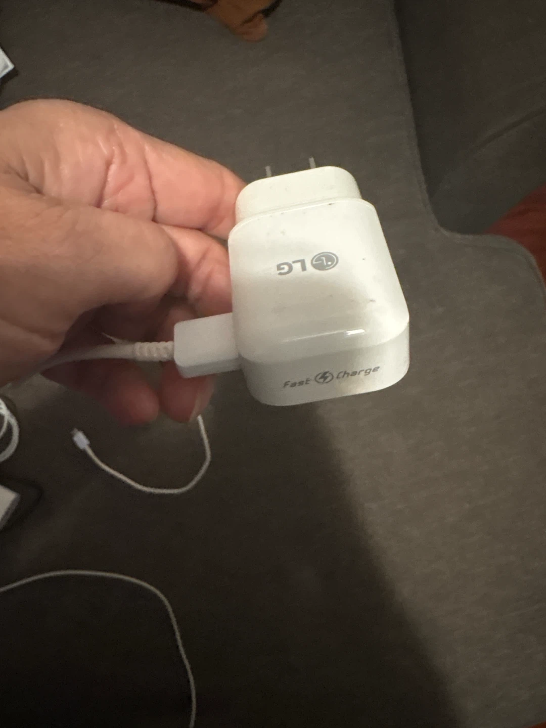 LG Fast Charge Wall Charger and Cable - photo 2