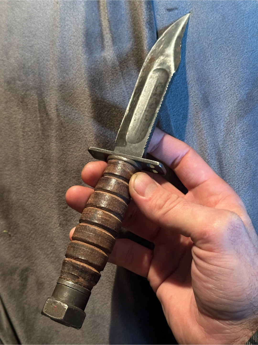 1967 Vietnam Camillus Jet Pilot Survival Knife