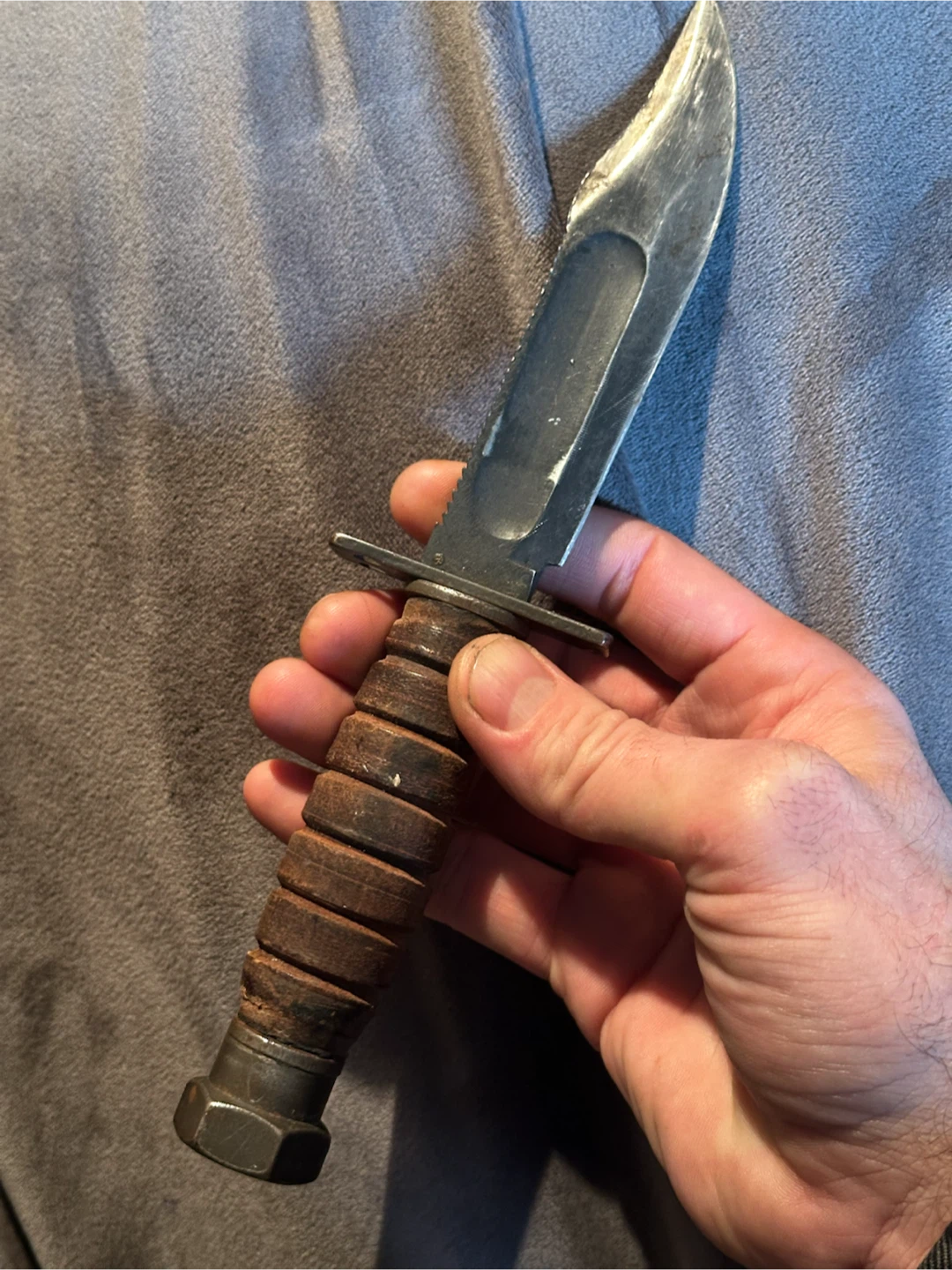 1967 Vietnam Camillus Jet Pilot Survival Knife - photo 2