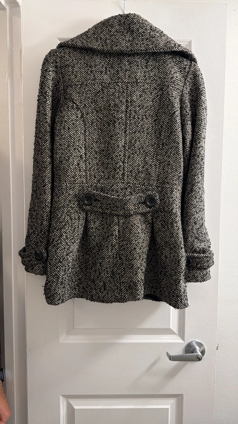 Atmosphere Herringbone Belted Coat - photo 5