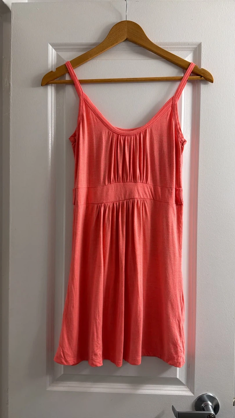 Coral spaghetti strap tank top - photo 2