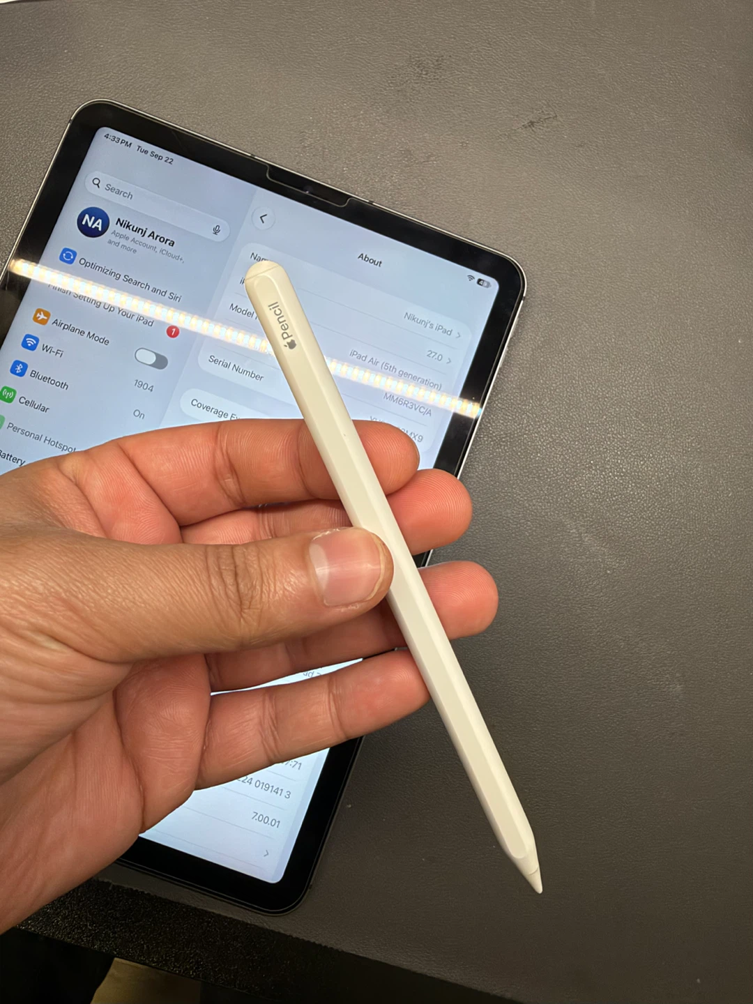 Apple iPad Air (M1) Cellular 64GB with Apple Pencil (Gen-2) - photo 3