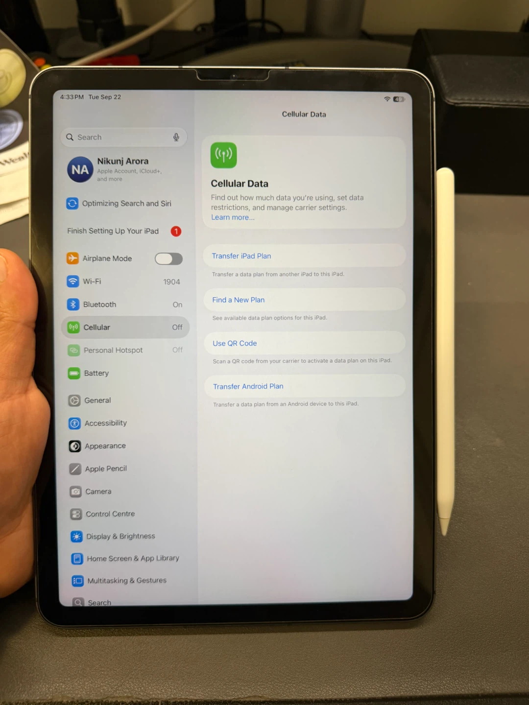 Apple iPad Air (M1) Cellular 64GB with Apple Pencil (Gen-2) - photo 5