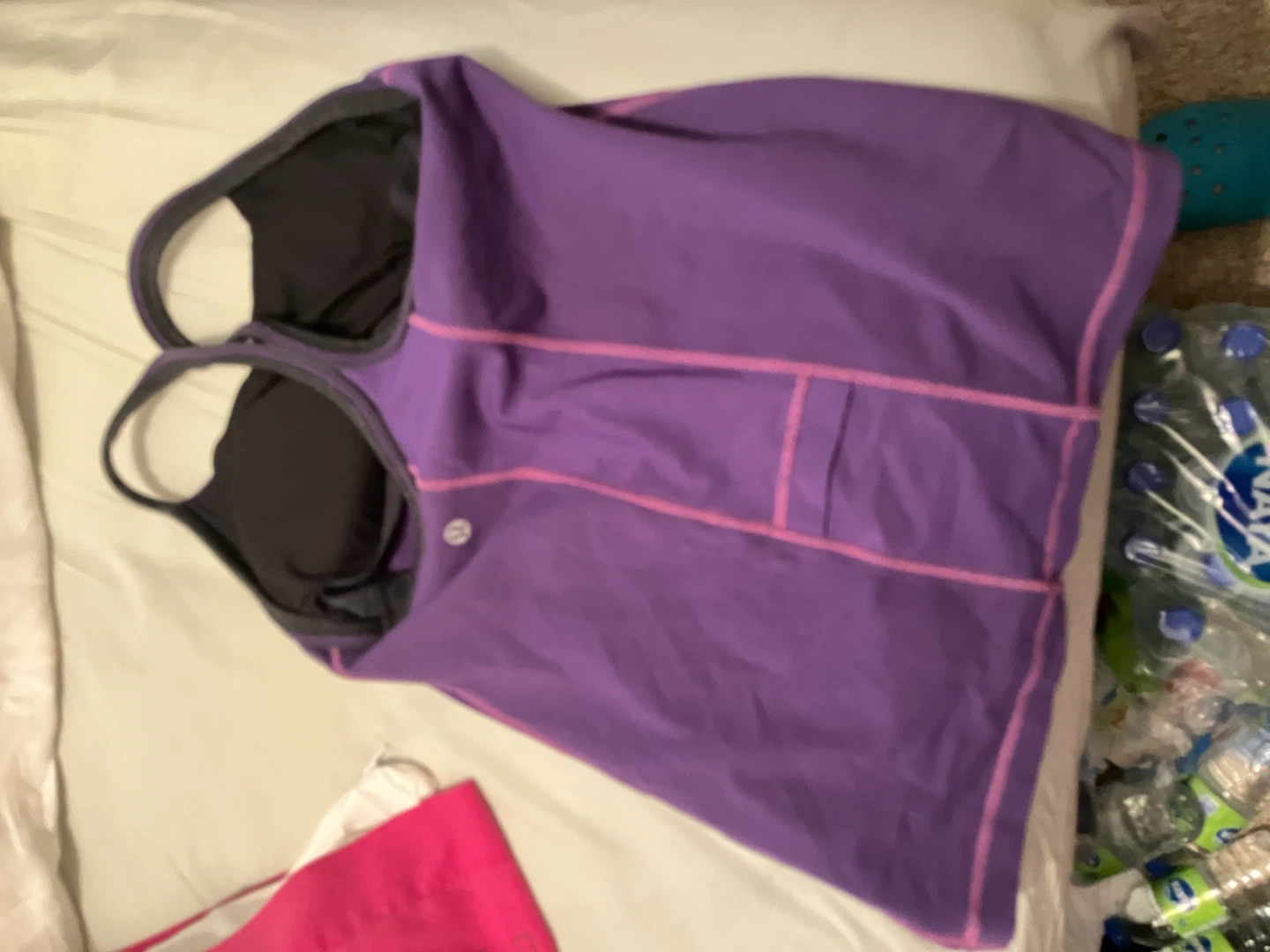 Lululemon Racerback Tank Top Purple - photo 2