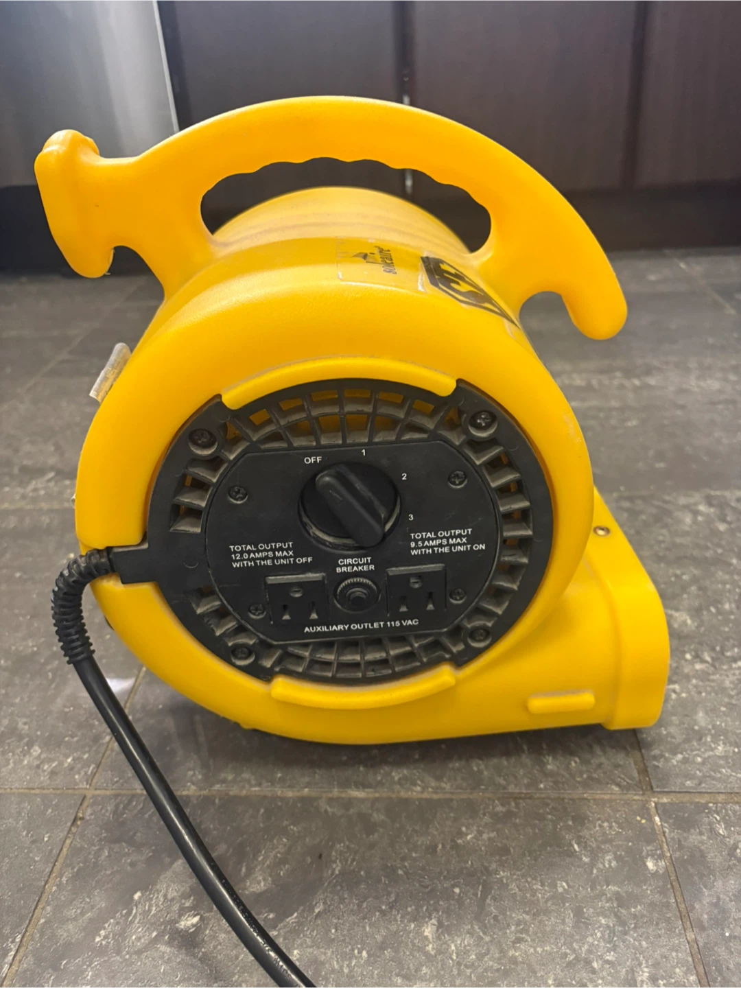 Soleaire Super Fan SF-20-Y Air Mover - photo 2