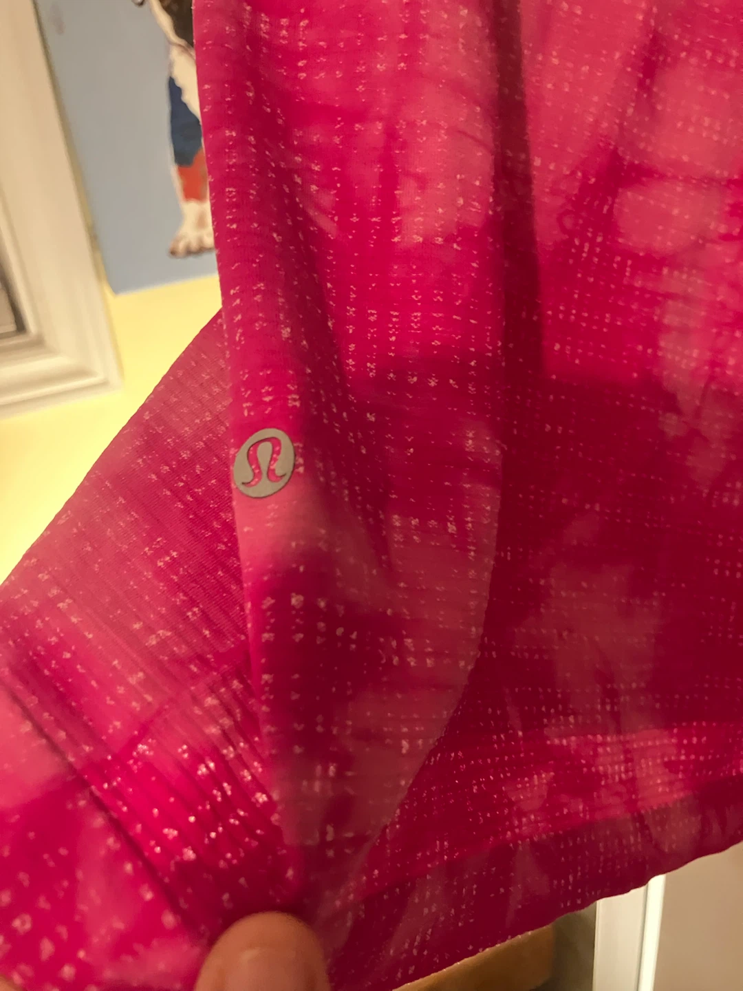 Lululemon Pink Tie-Dye Workout T-Shirt - photo 3