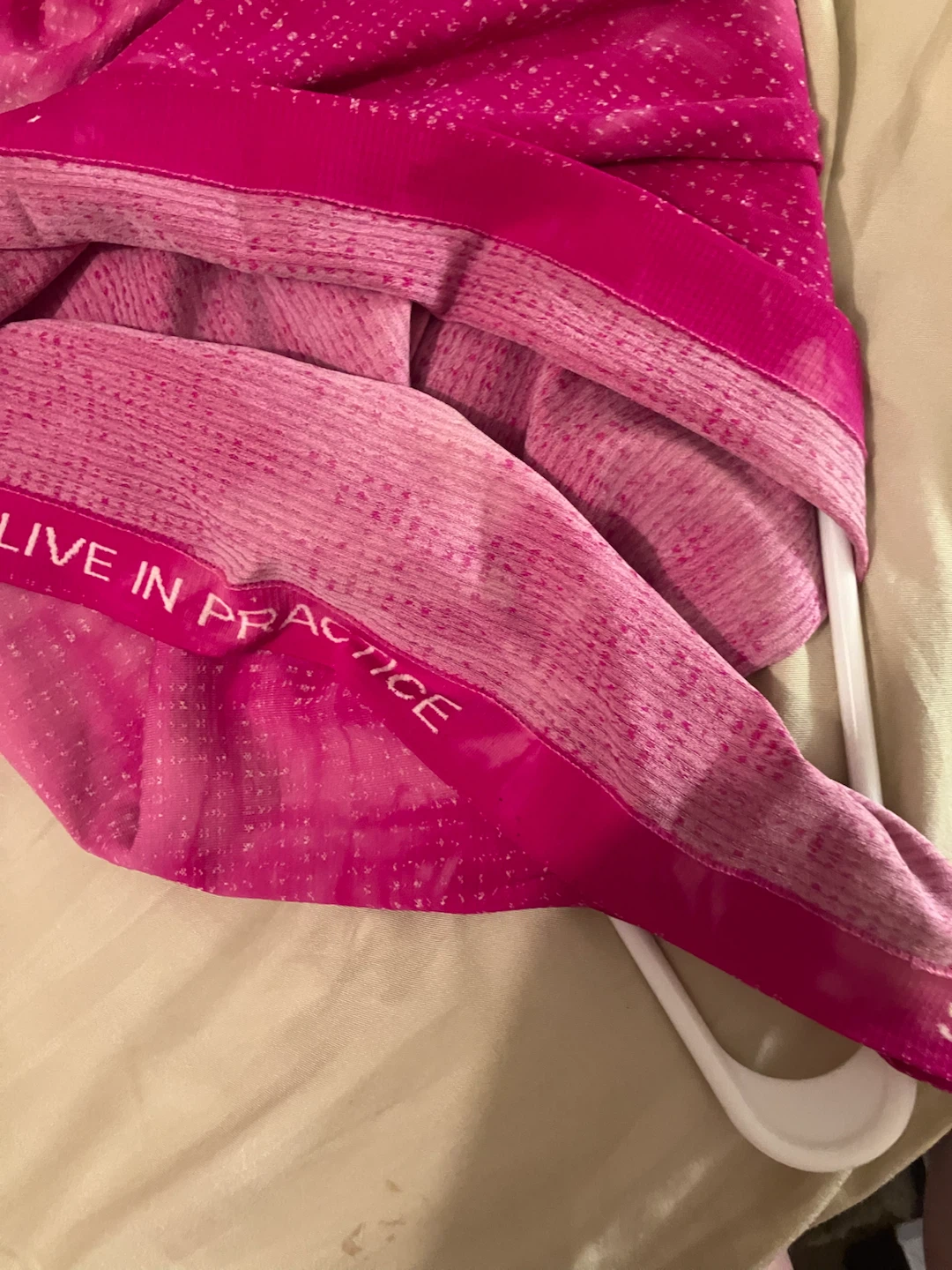Lululemon Pink Tie-Dye Workout T-Shirt - photo 4