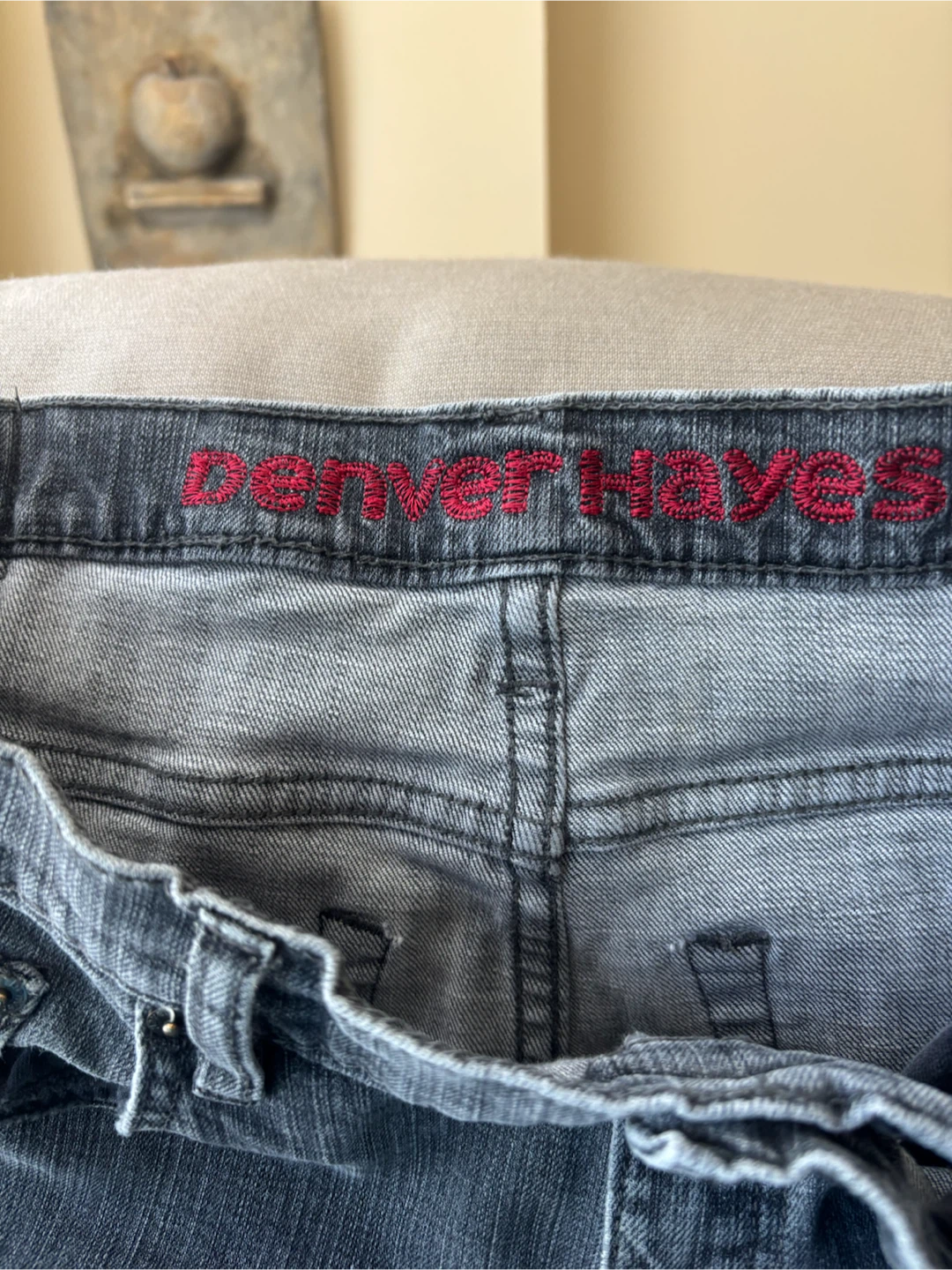 Denver Hayes Grey/Black Jeans 35 x 32 - photo 5