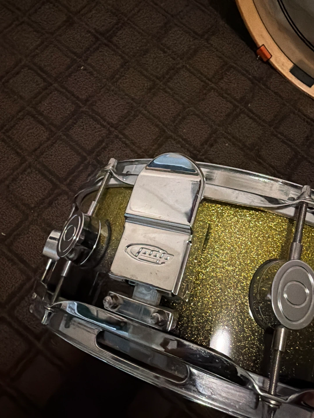 PDP X7 Series 14” x 5” Maple Snare Drum – Gold Sparkle - photo 4