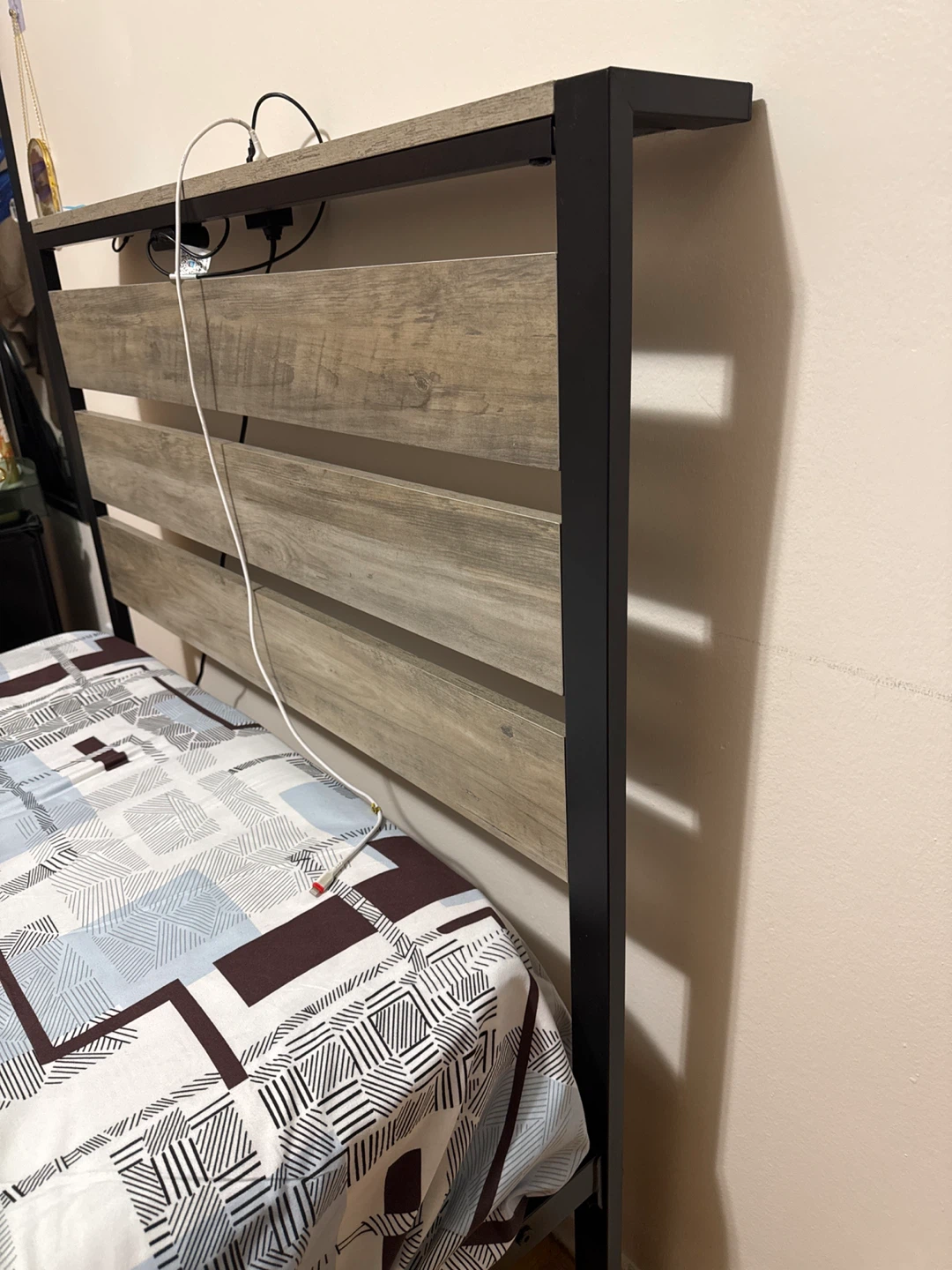 Twin Bed with mattress