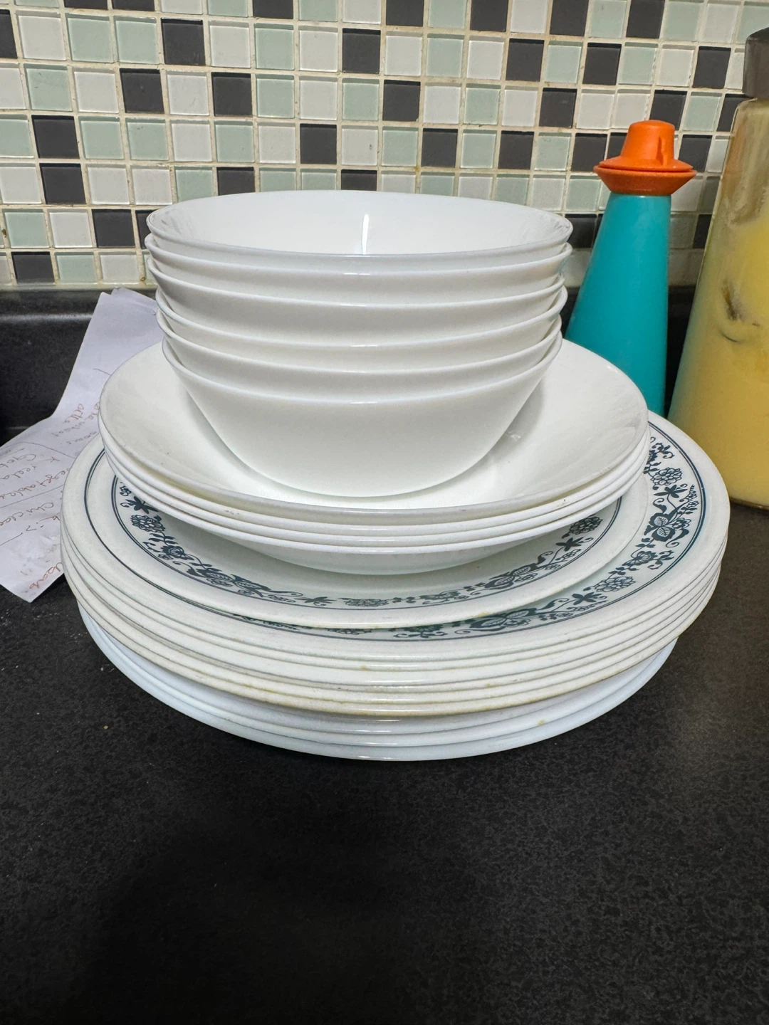 Corelle Blue Cornflower Dinnerware Set - photo 3