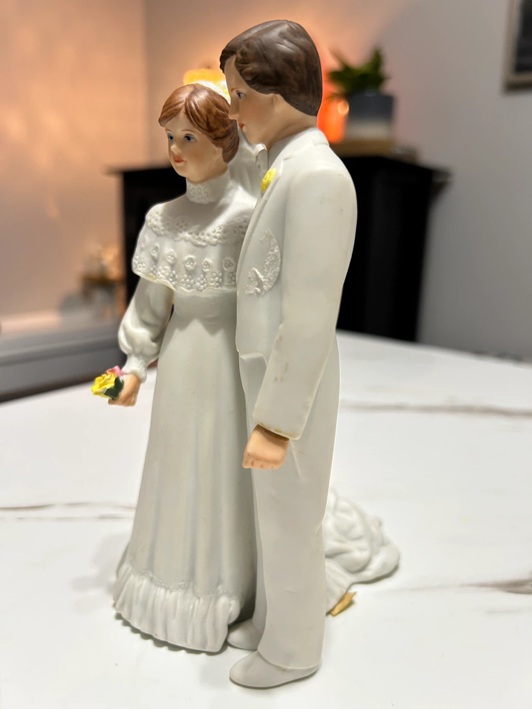 Enesco Wedding Couple Musical Figurine