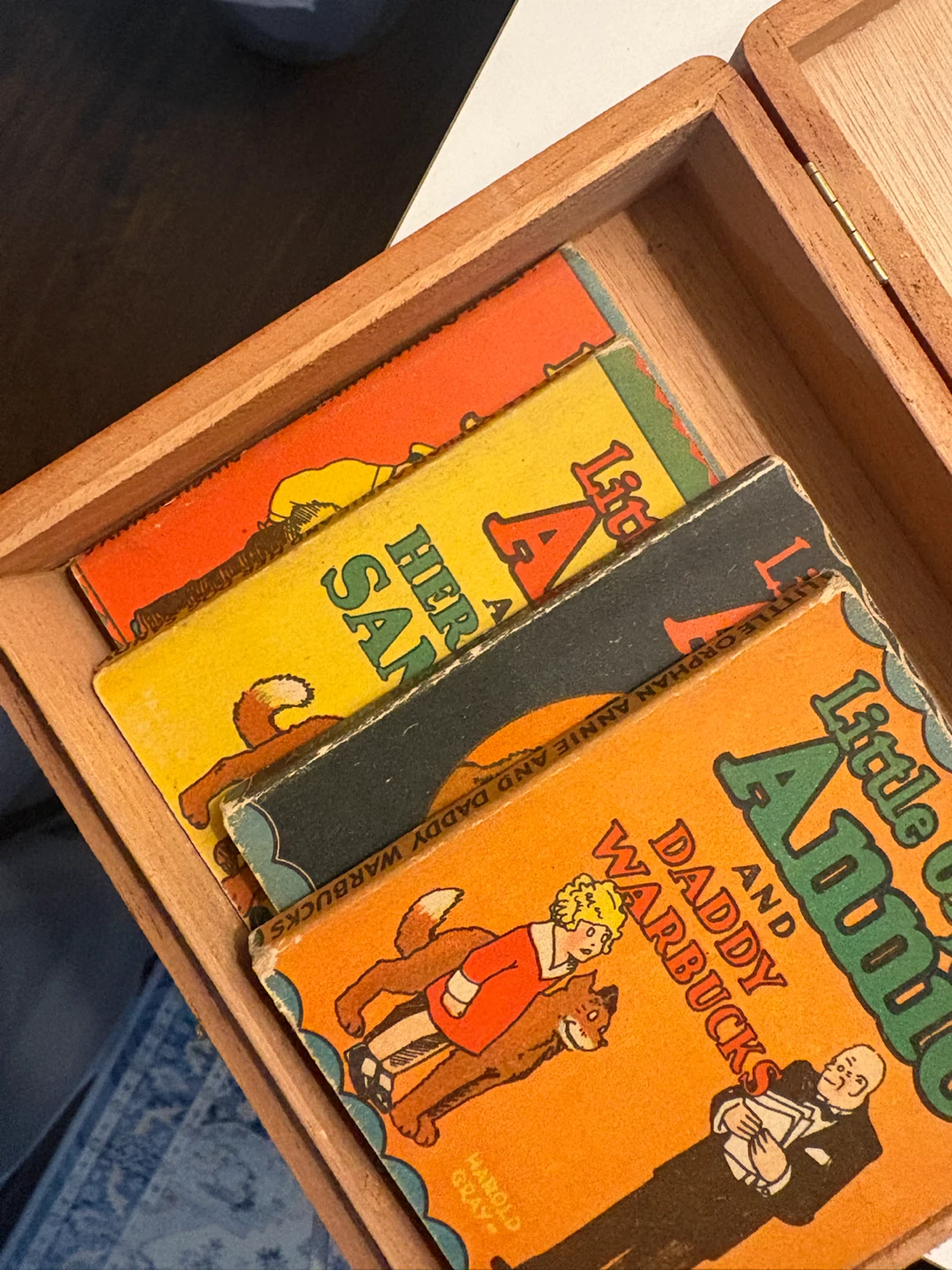 Set of Vintage Little Orphan Annie Books