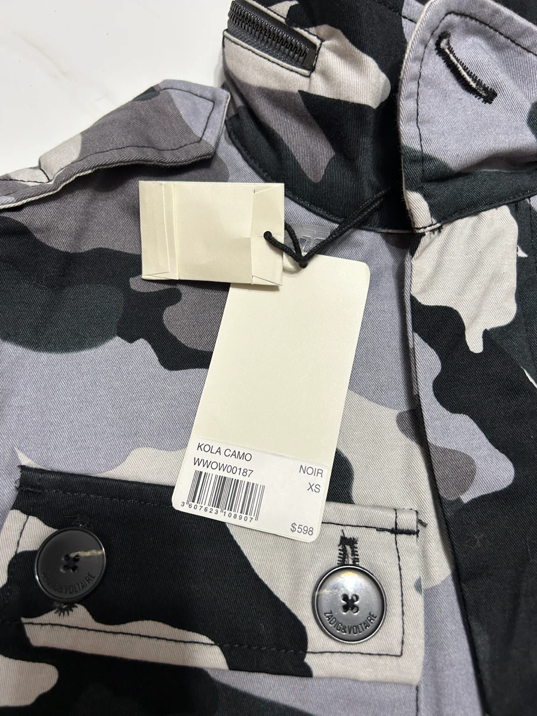 Zadig & Voltaire Kola Camo Jacket - photo 5