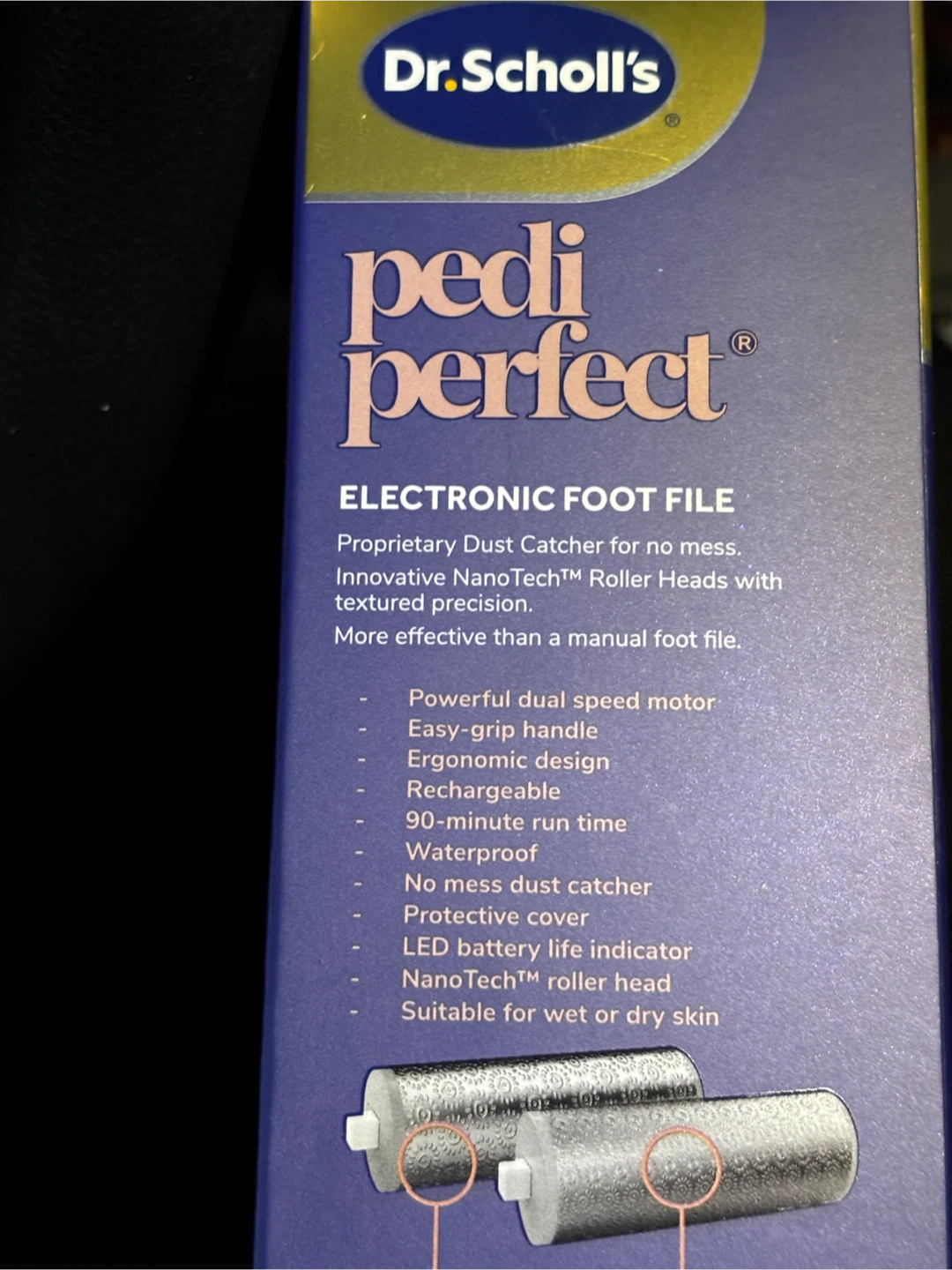 Dr. Scholl's Pedi Perfect Electronic Foot File - photo 2
