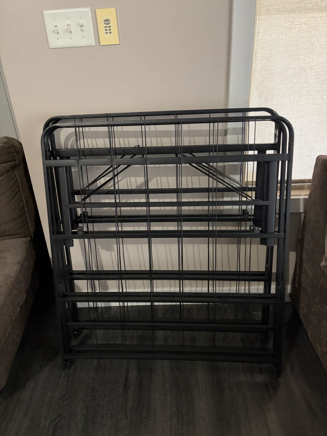 Folding Metal King Bed Frame