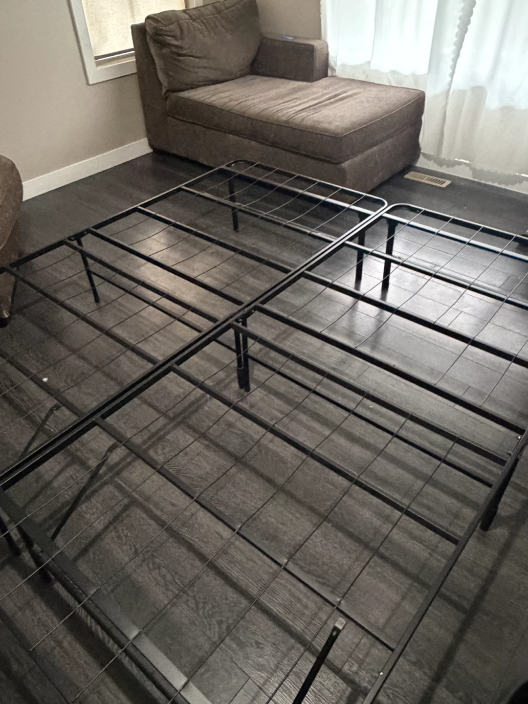 Folding Metal King Bed Frame - photo 4