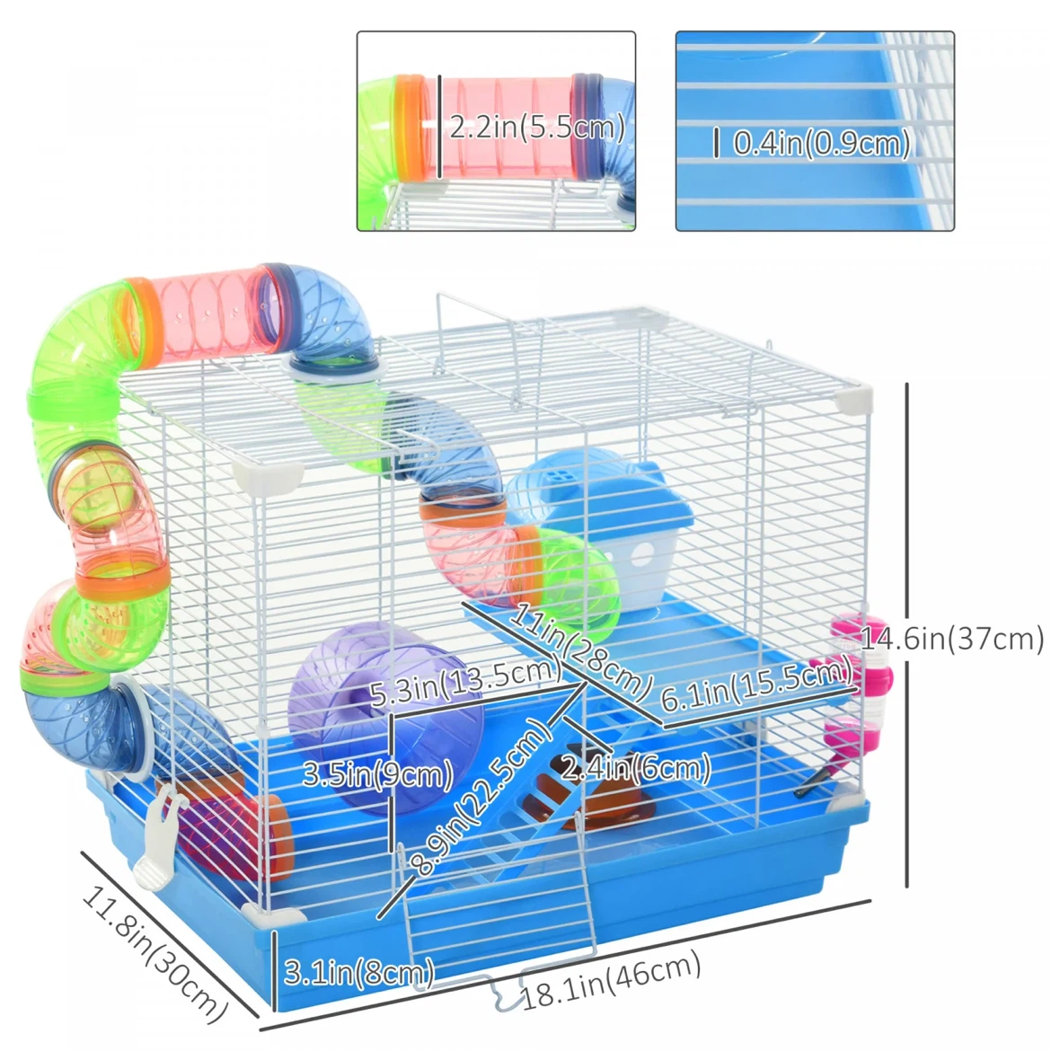 Small Pet Hamster Cage - photo 3