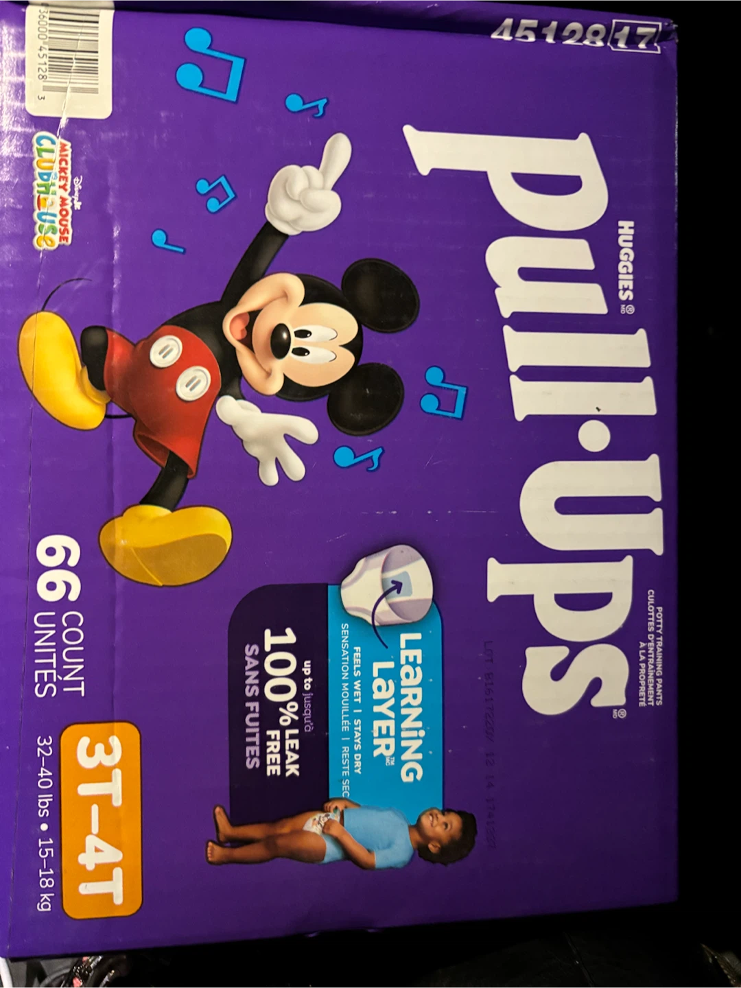 Huggies Pull-Ups Training Pants 3T-4T 66 Count