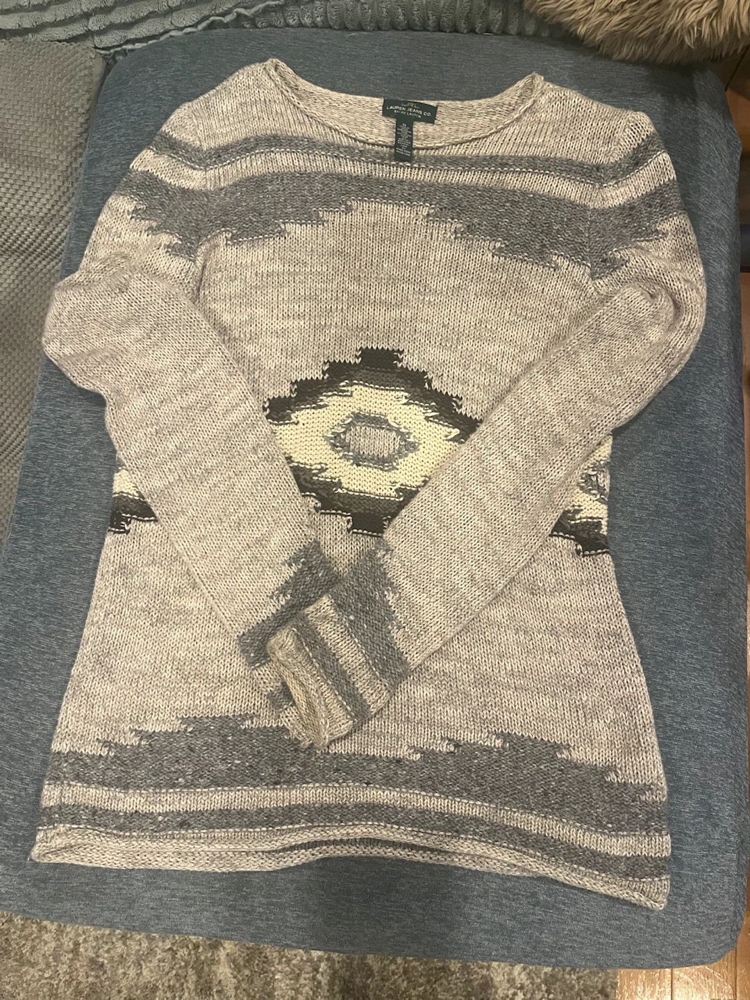 Lauren Jeans Co. Patterned Knit Sweater - photo 2
