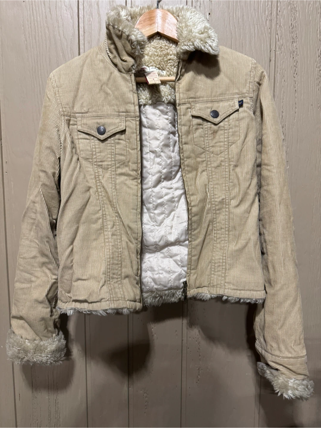 Abercrombie & Fitch Corduroy Sherpa Jacket - photo 2